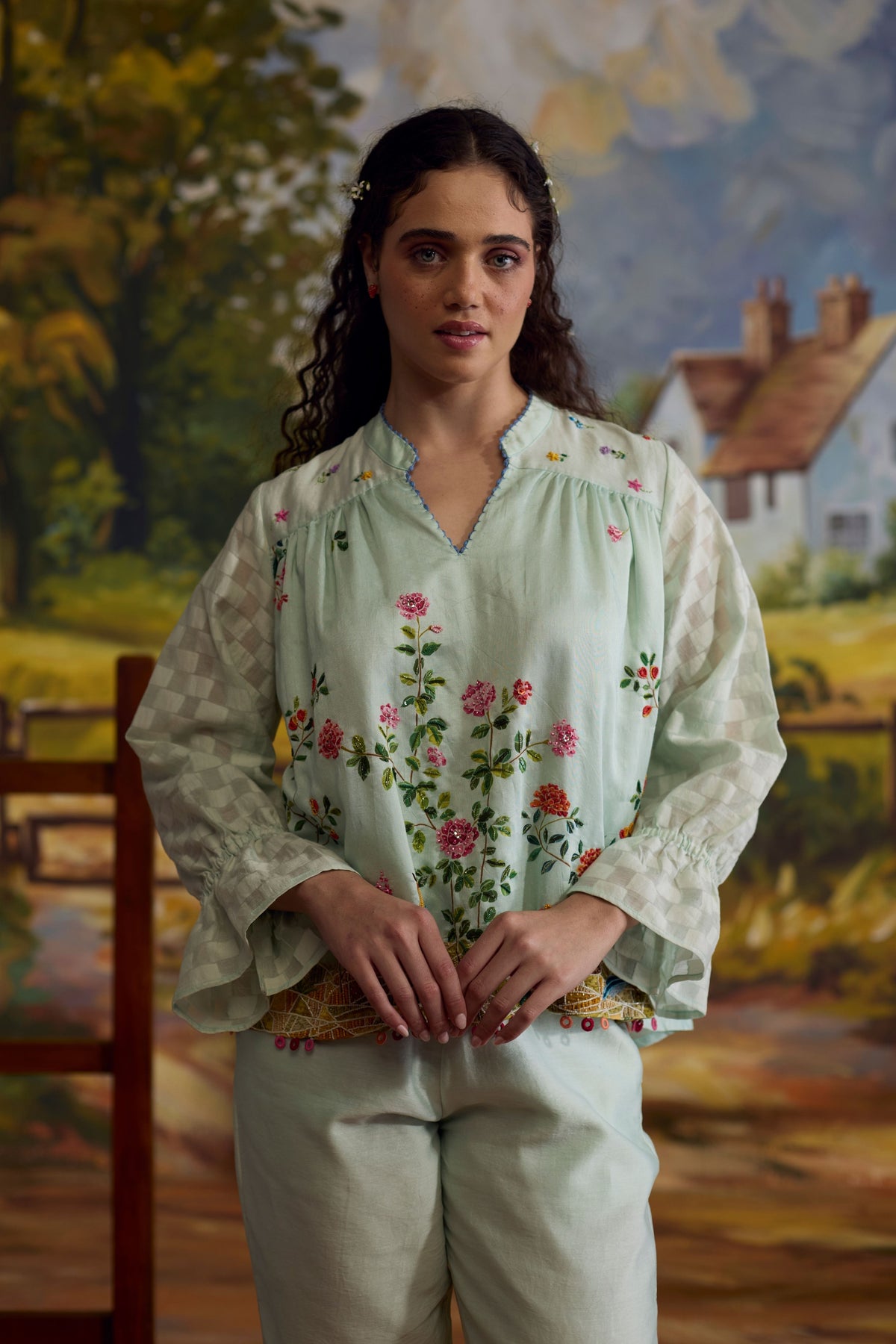 Meadow Floral Top