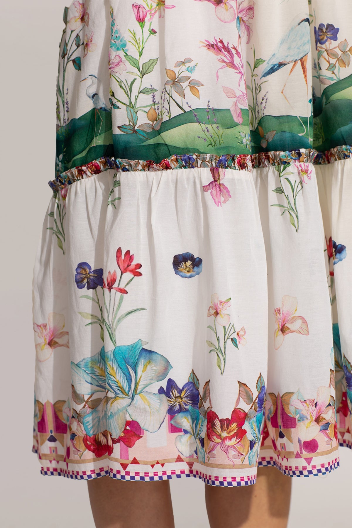 Ivy Tier Midi Dress
