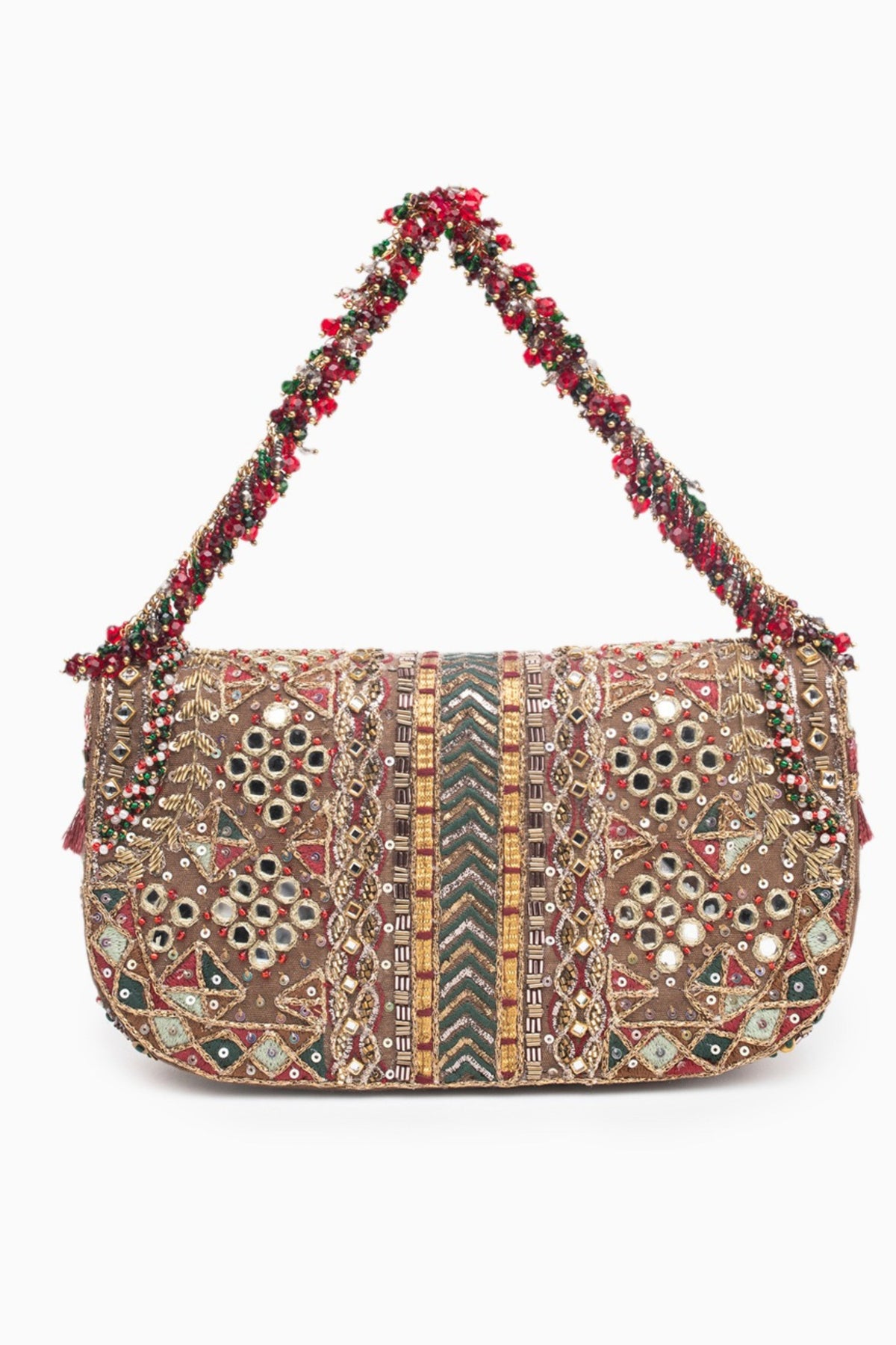 Noor Clutch – Vintage Gold