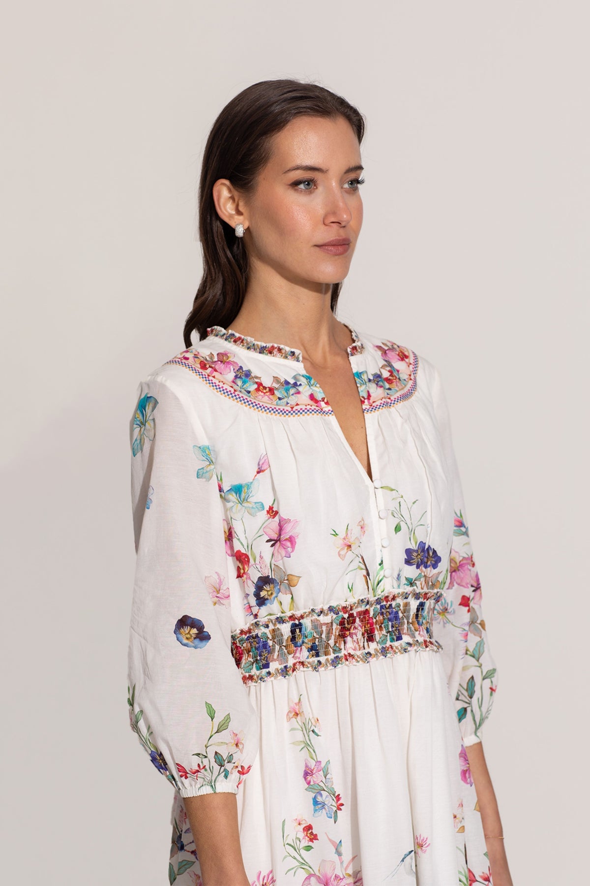 Ivy Tier Midi Dress