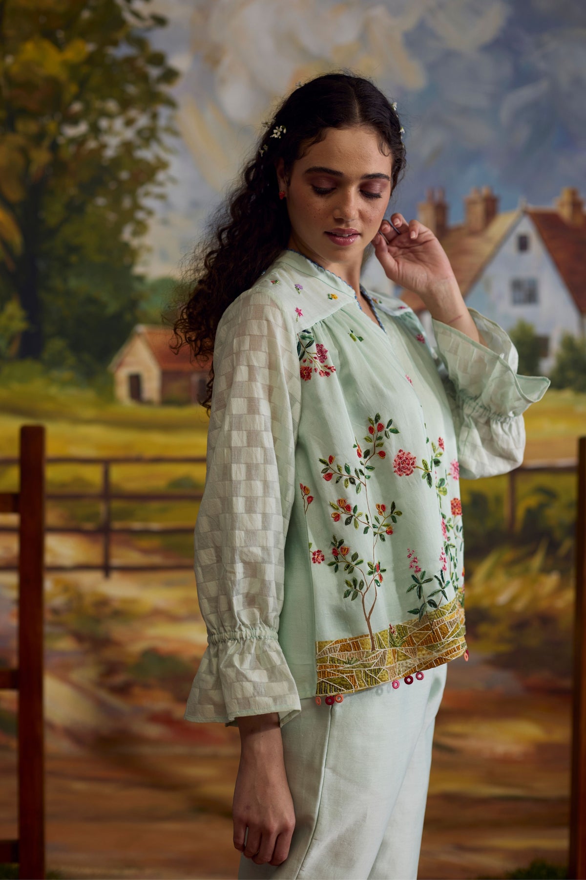 Meadow Floral Top