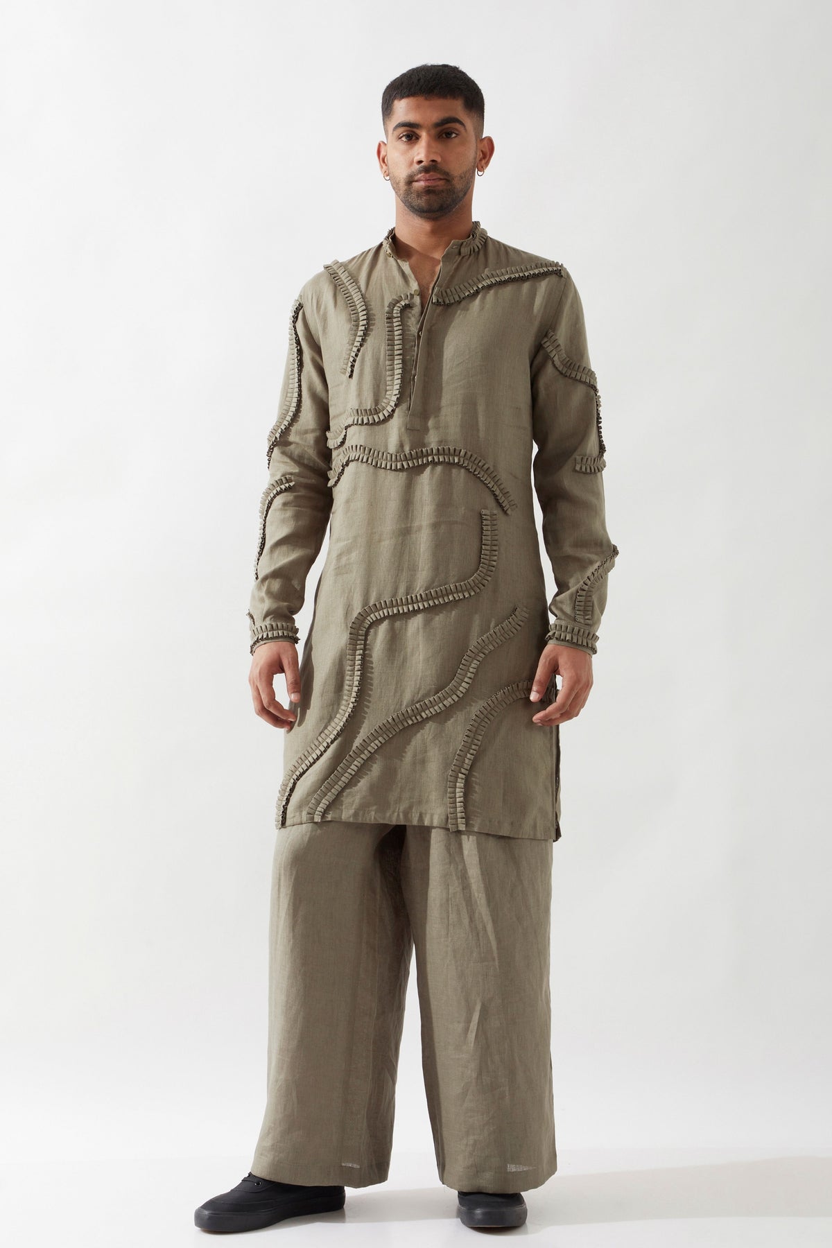 Felix Olive Kurta Set