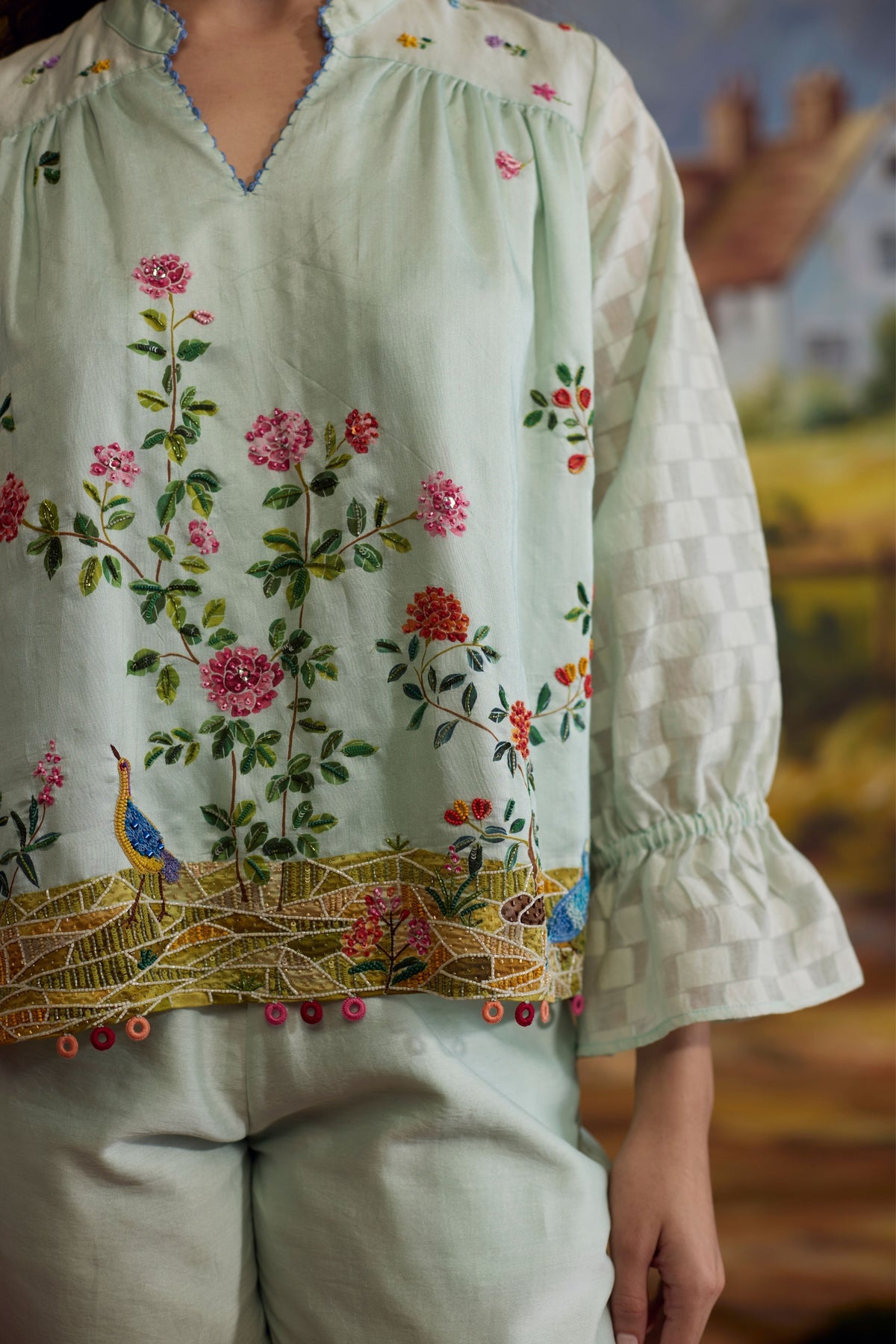 Meadow Floral Top