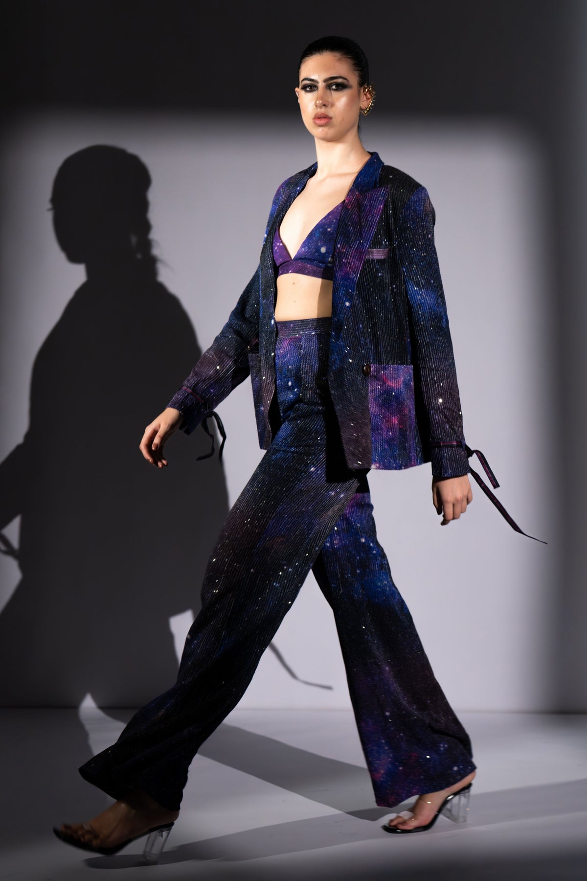 Purple Blazer Set