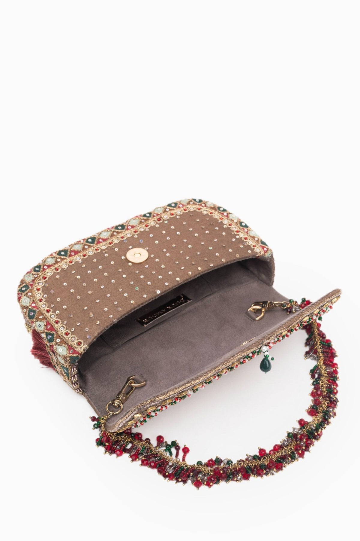 Noor Clutch – Vintage Gold