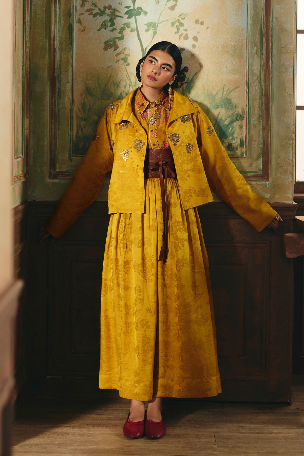 Hiatus Skirt Jacket Set