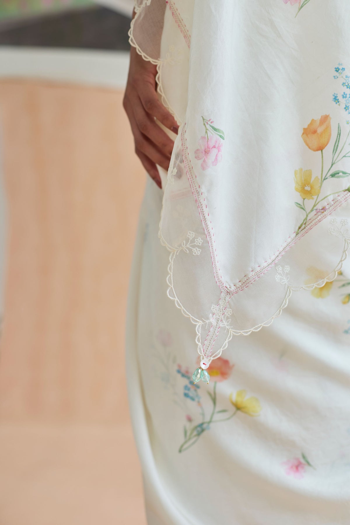 Florist Mulberry Silk Sari