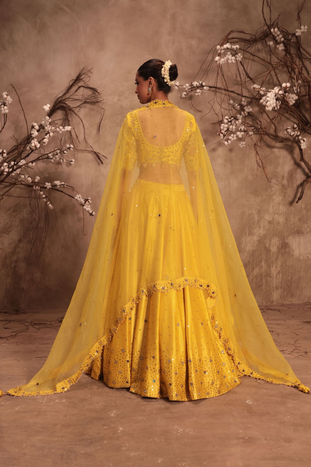 Mirror Work Lehenga Set