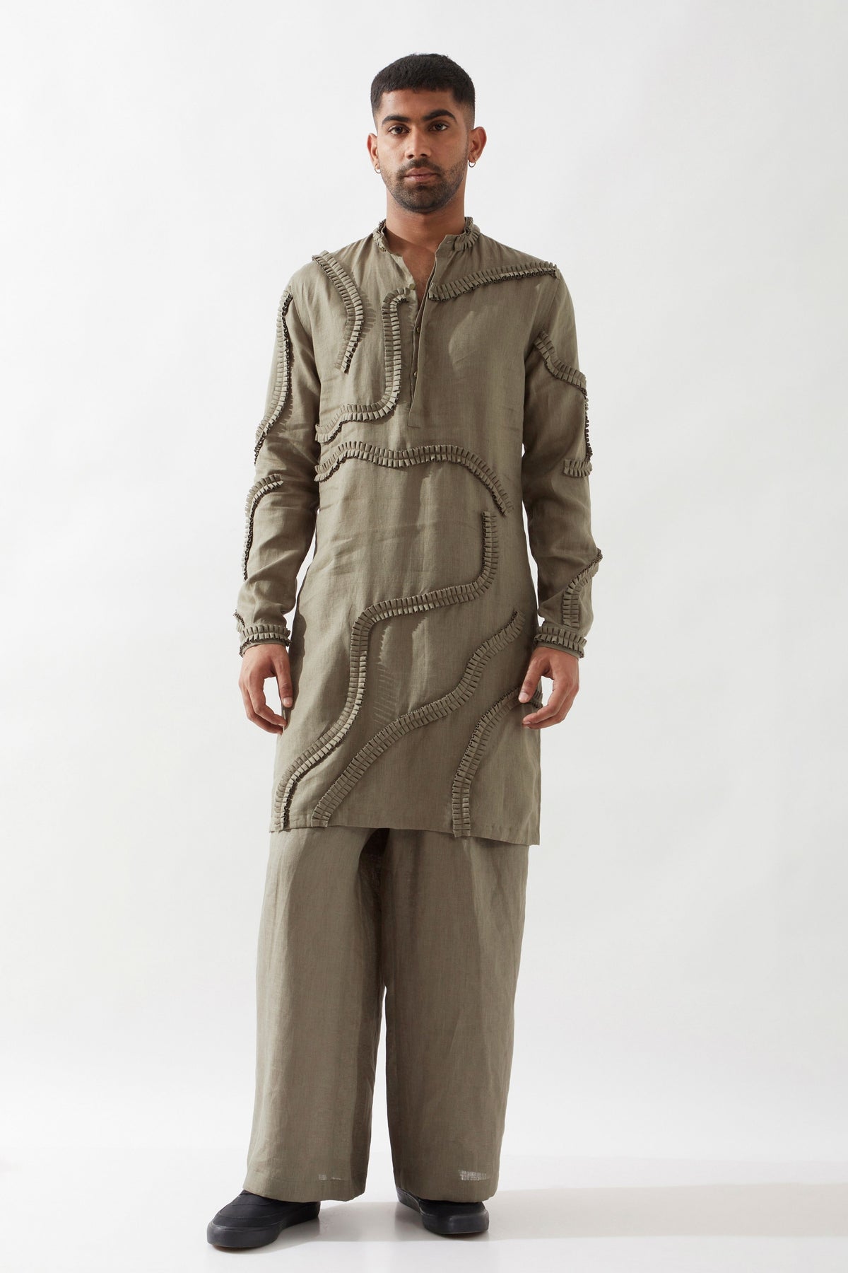 Felix Olive Kurta Set