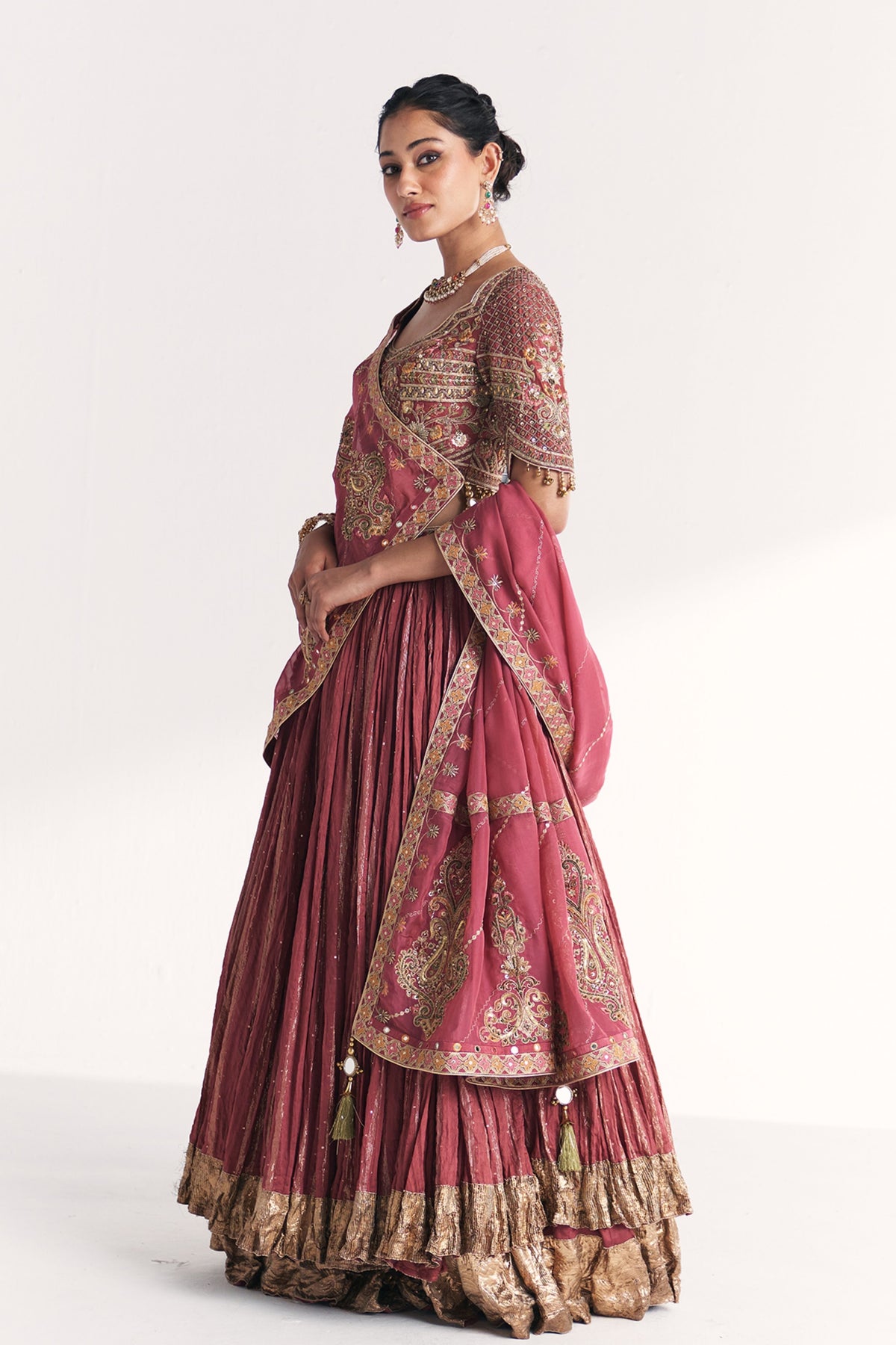 Fitoor Mauve Pink Lehenga Set