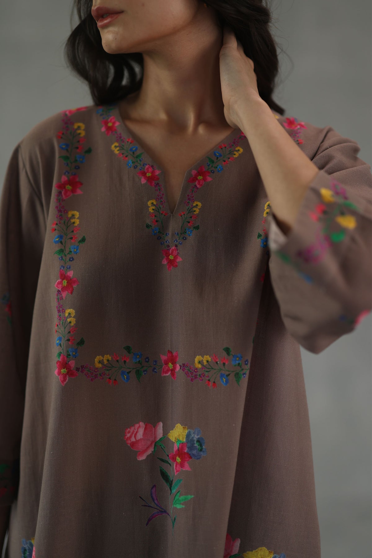 Cocoa Jardin Tunic Set