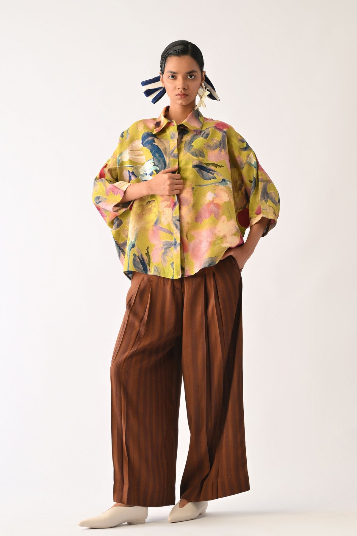 Liberty Olive Ae Shirt Set