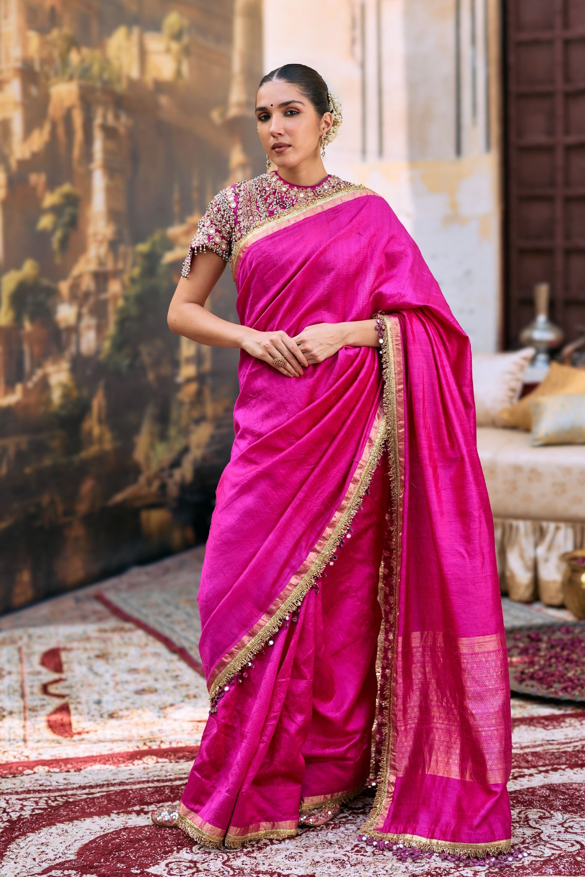 Manimaya Saree Set