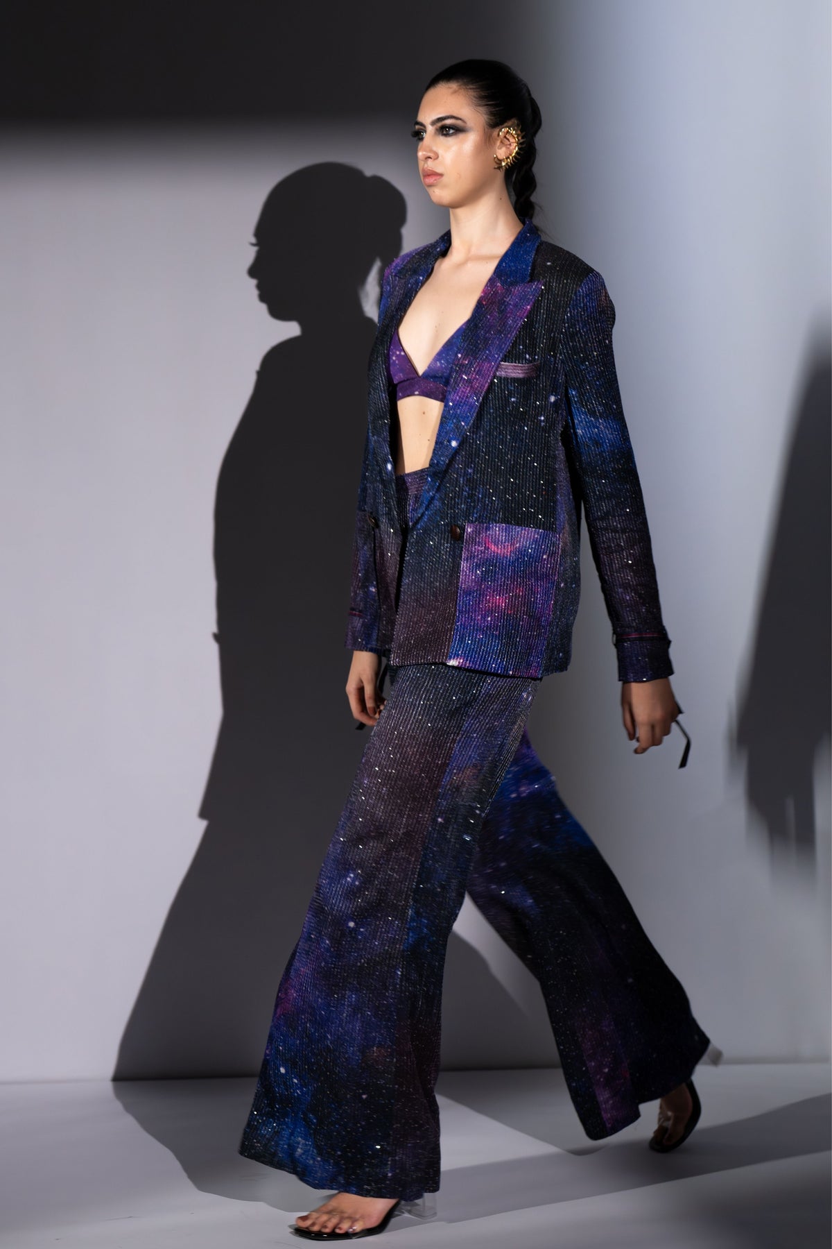 Purple Blazer Set