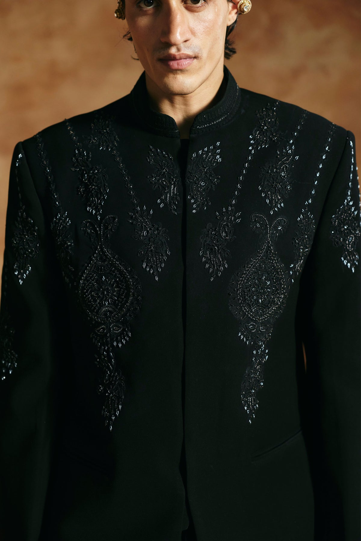 Embroidered Sindh Bandhgala Ensemble