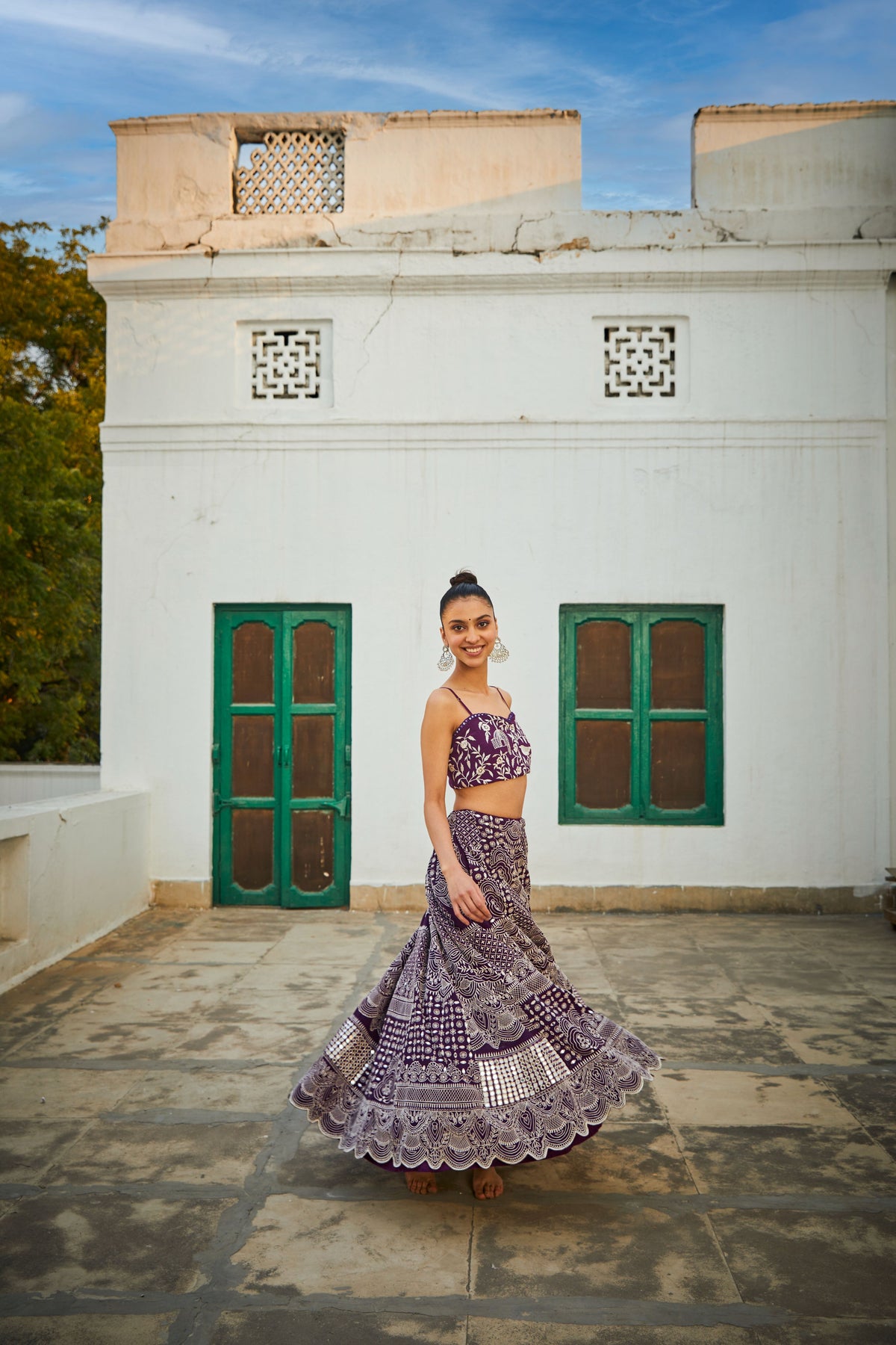 Parsi Gaara Lehenga