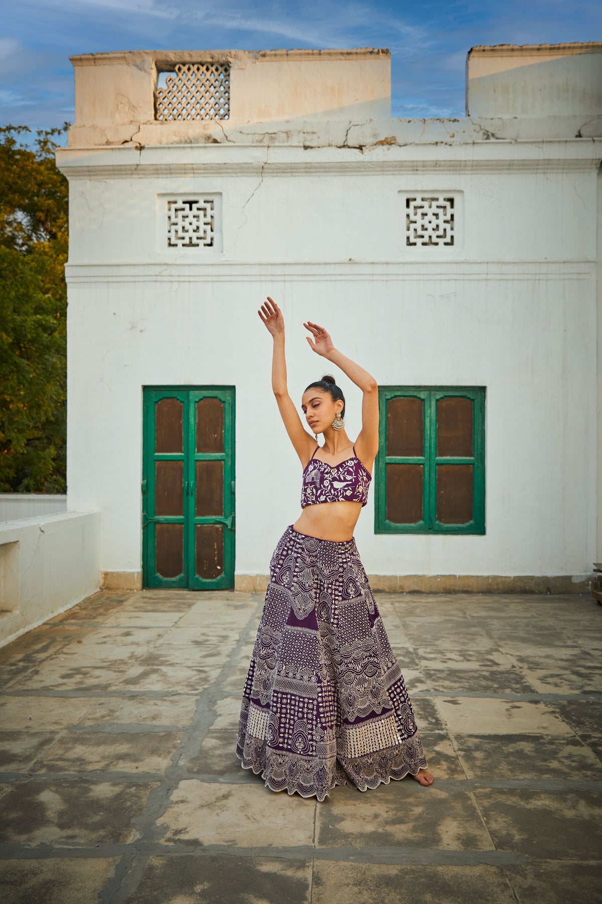 Parsi Gaara Lehenga