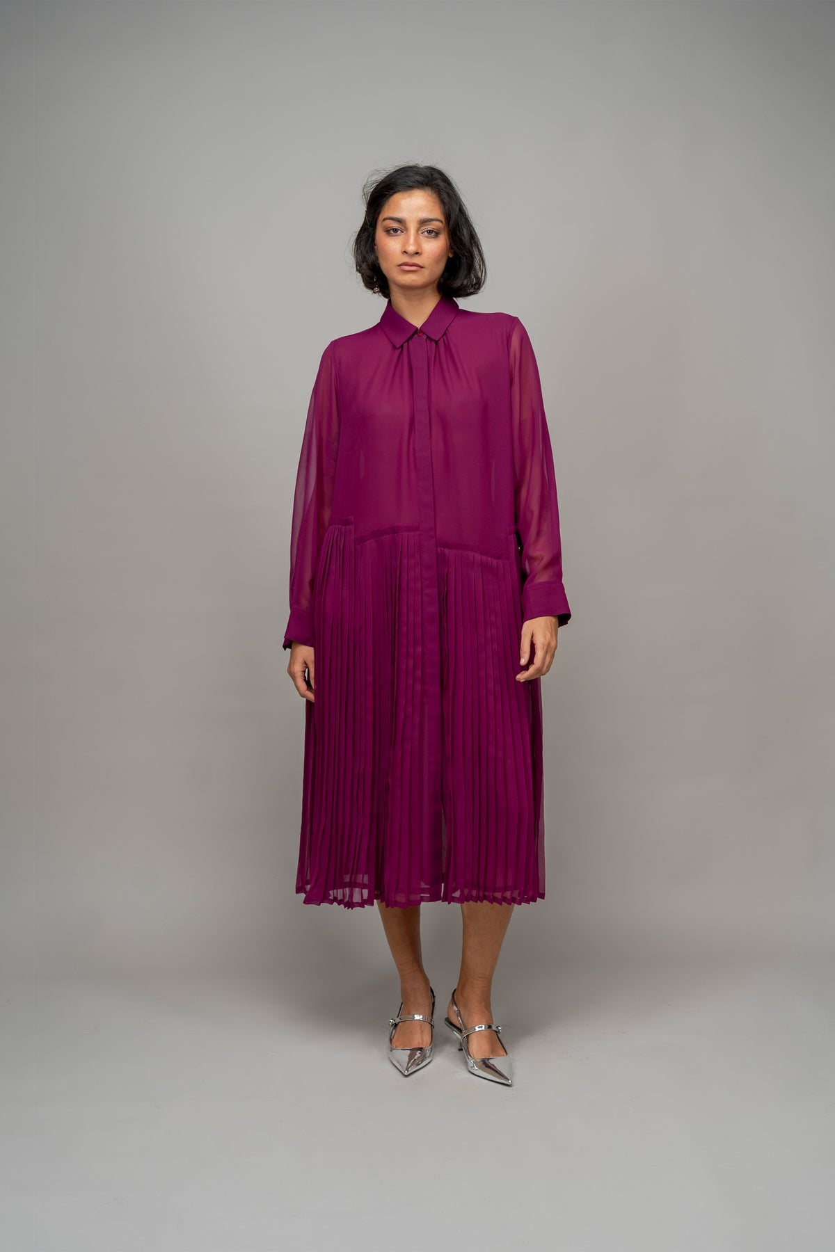 Plum Terrace Dress