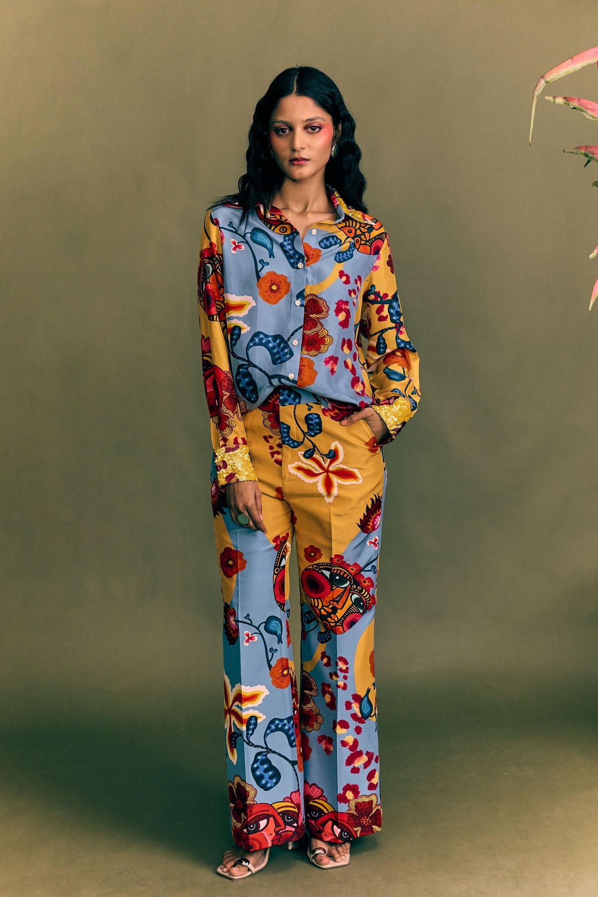 Wildbloom  Embroidered Shirt