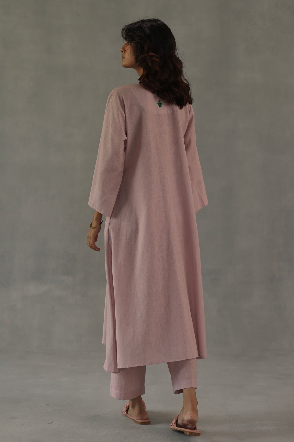 Pink Tuberose Kurta Set