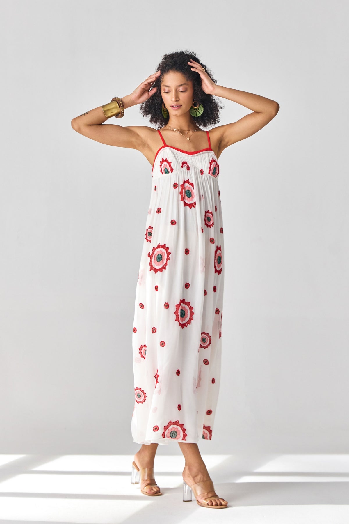 Skyla Embroidered Dress