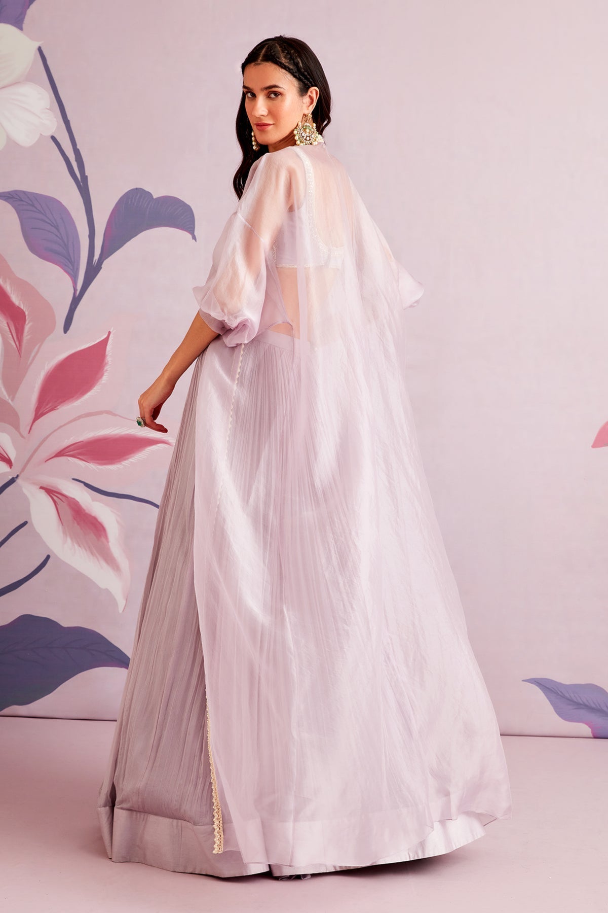 Gladiolus skirt set