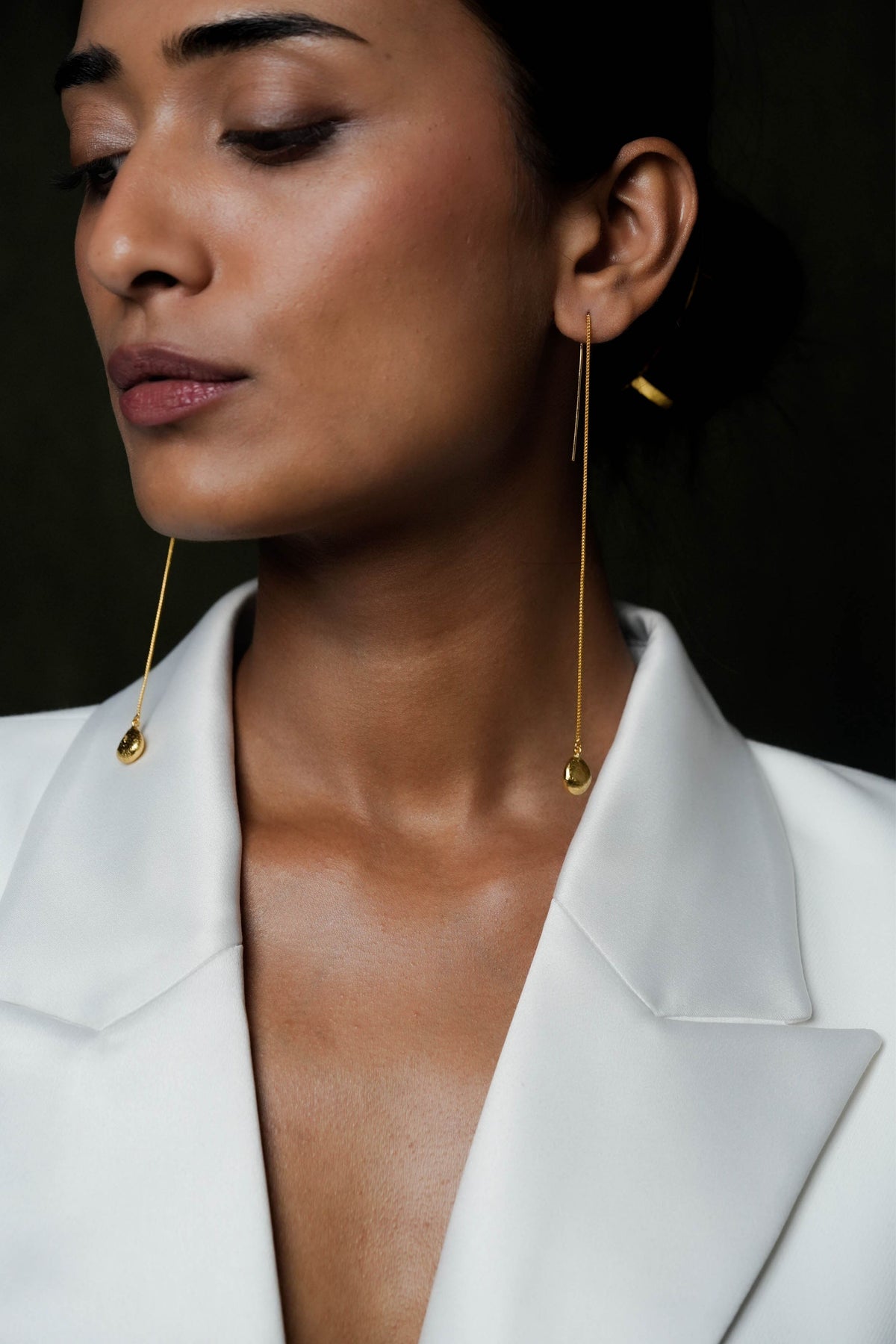 Glia Golden Earrings