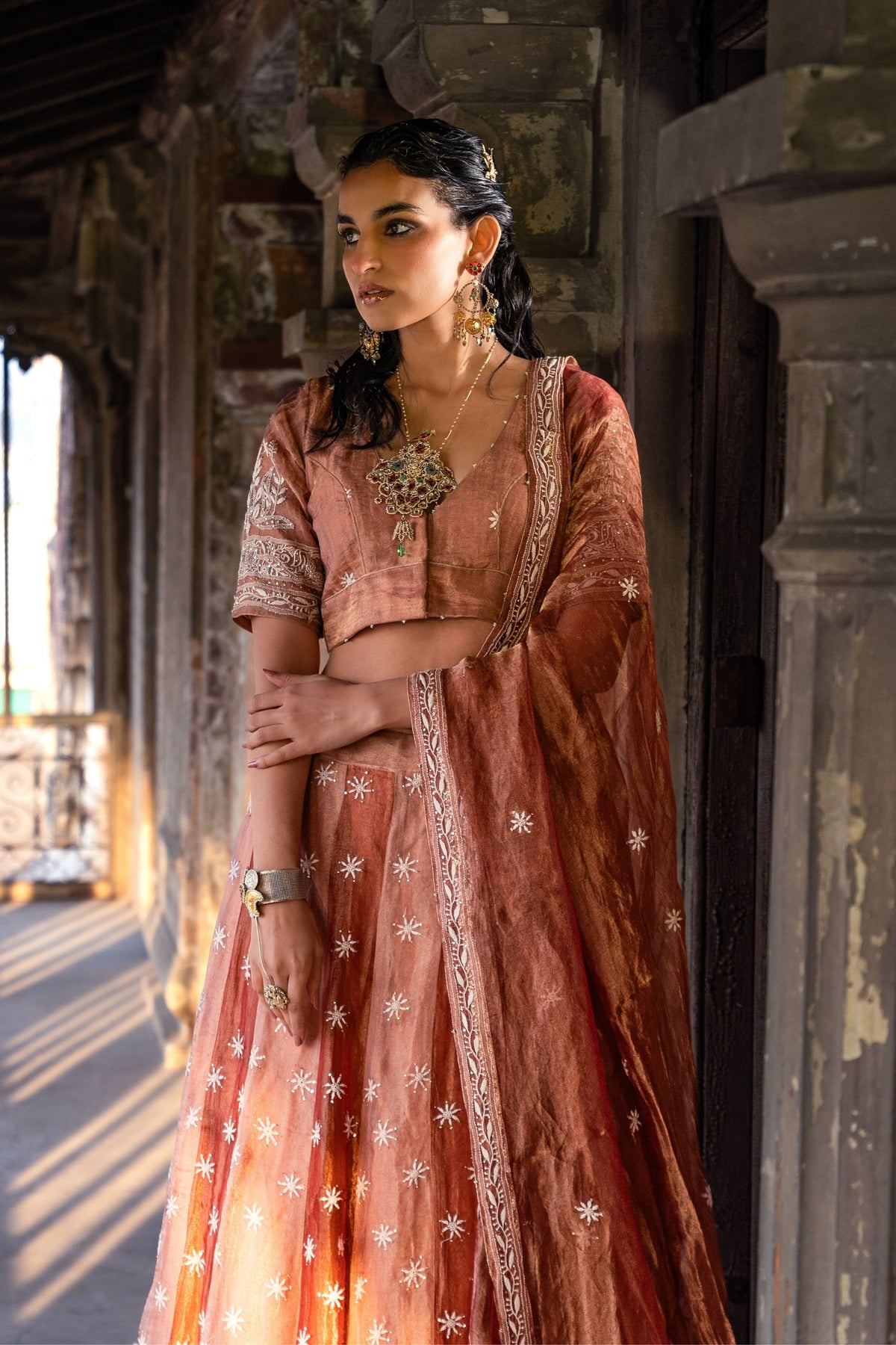 Red Lehenga Set