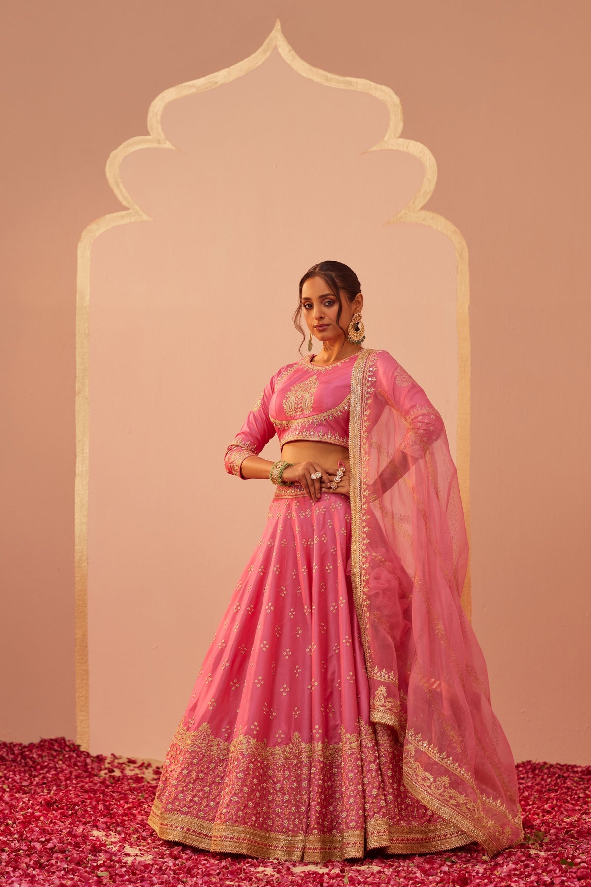 Naaina Pink Lehenga Set