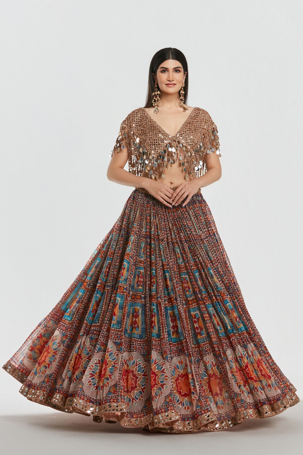 Aabe Rang Lehenga Set