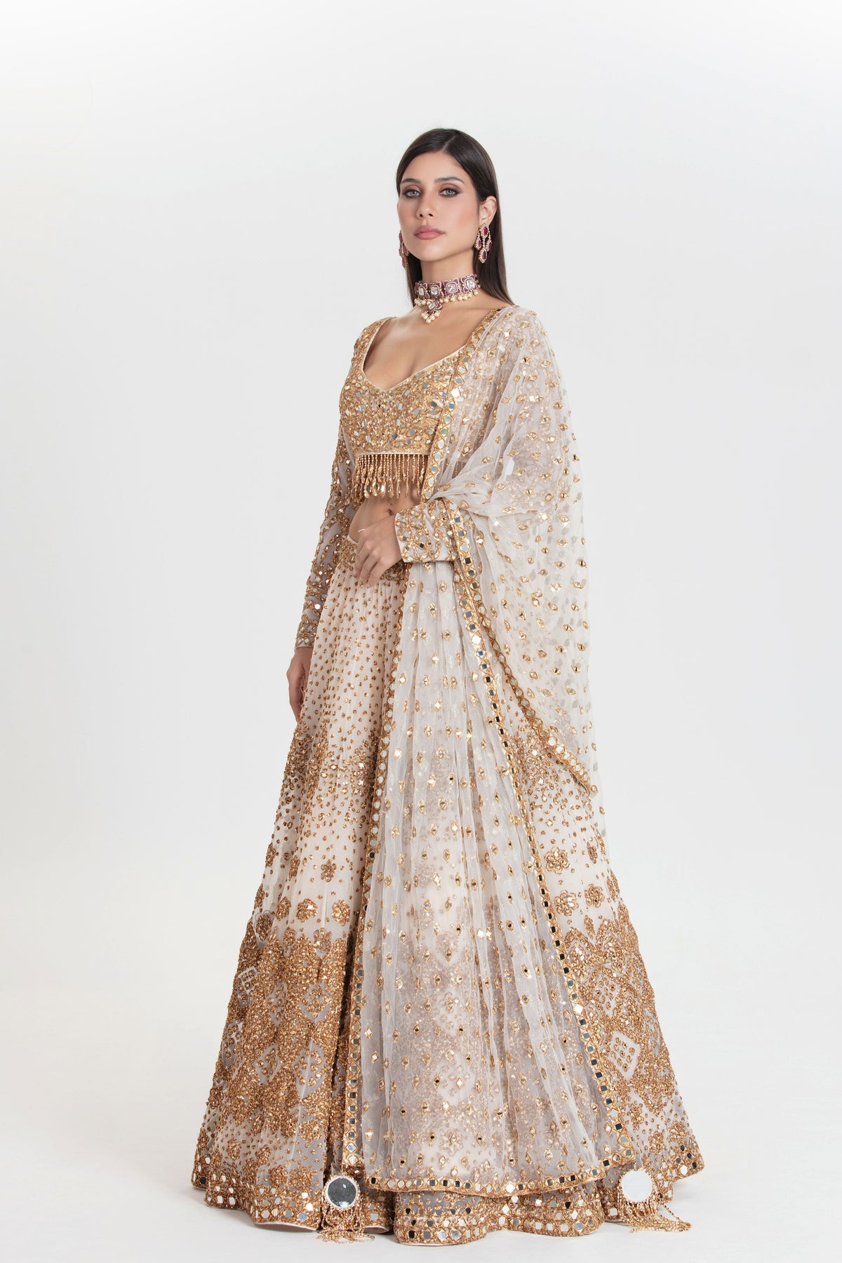 Mogra Love Lehenga Set