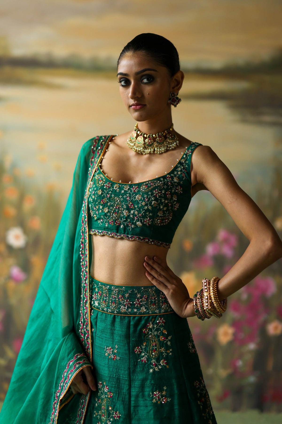 Nazma Lehanga Set