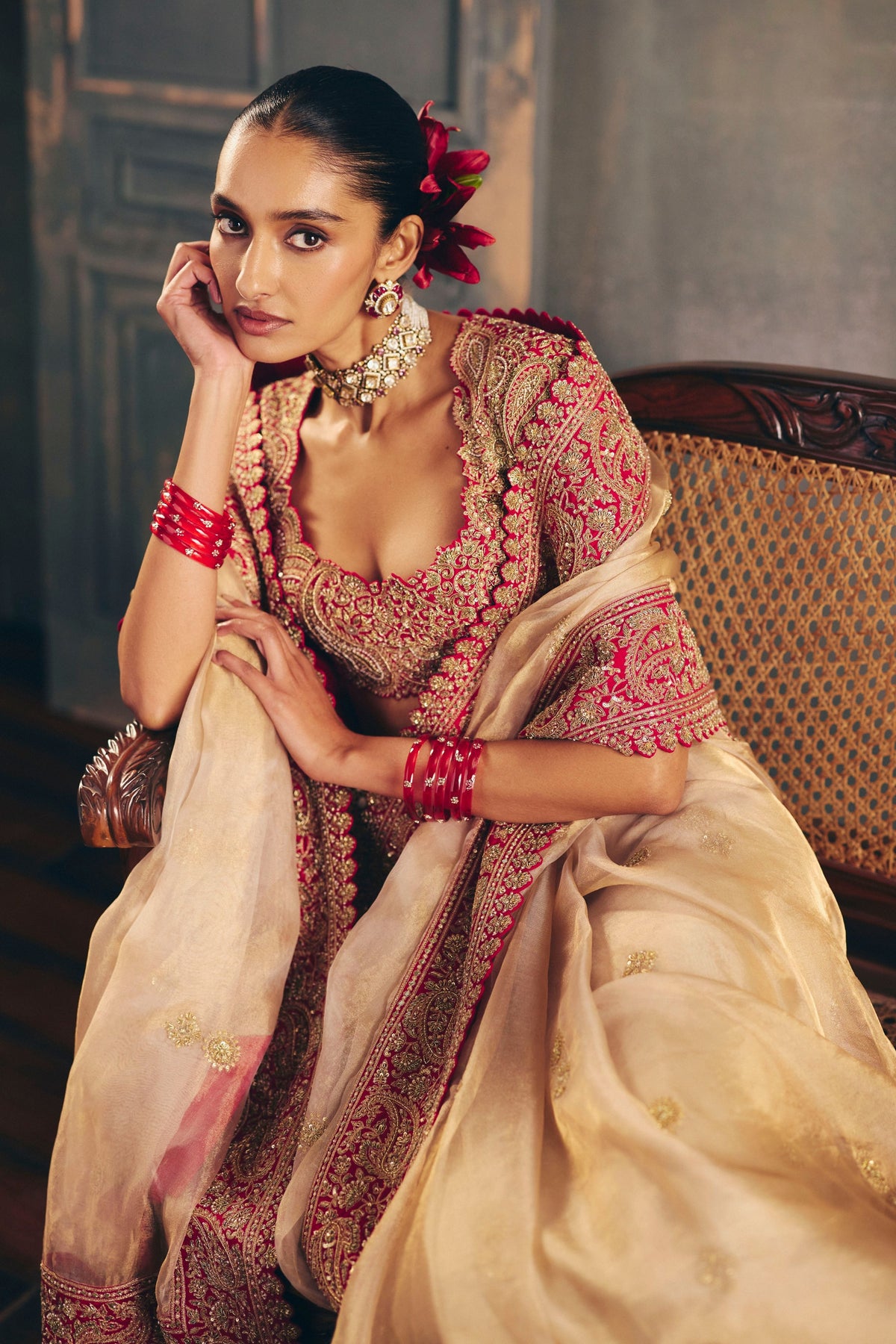 Indrakshi Saree Set