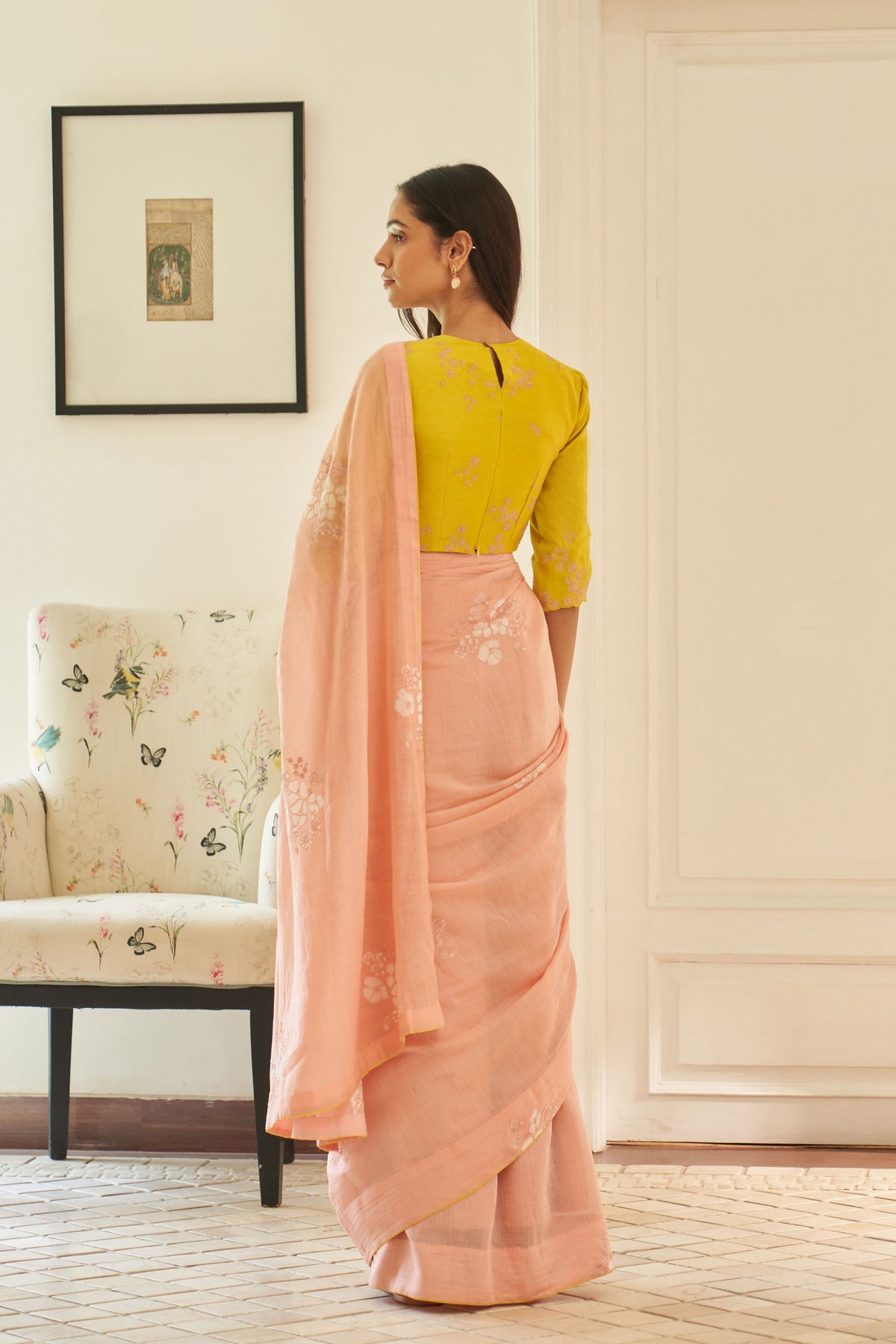 Tulip Floral Saree