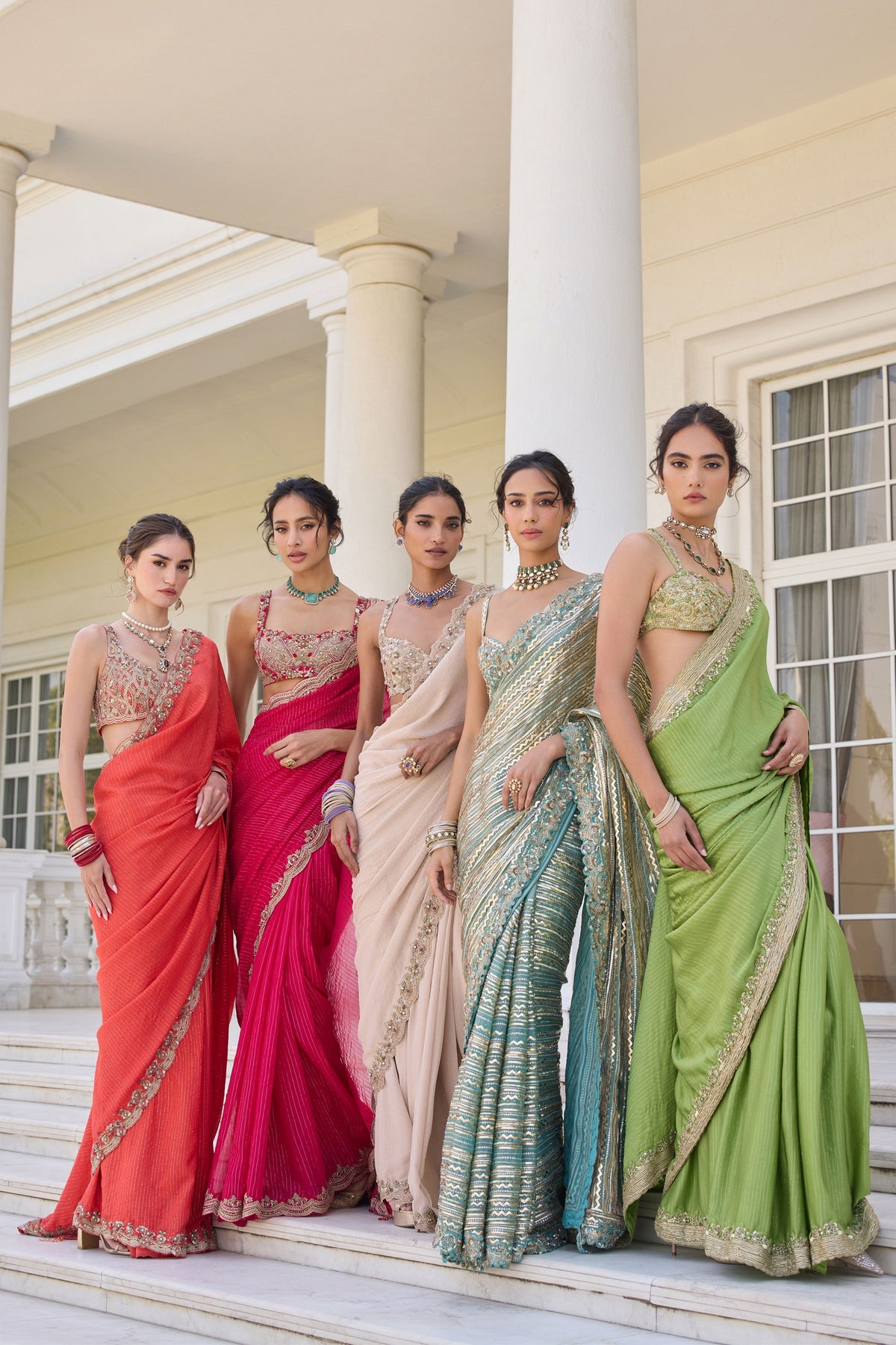 Trumpet Saree Set