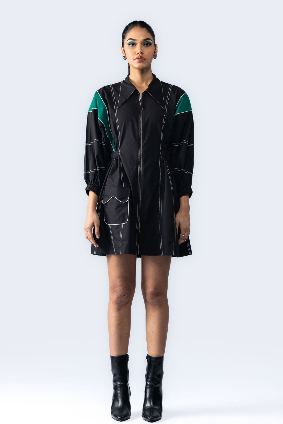 Cymbra Colour Blocking Dress