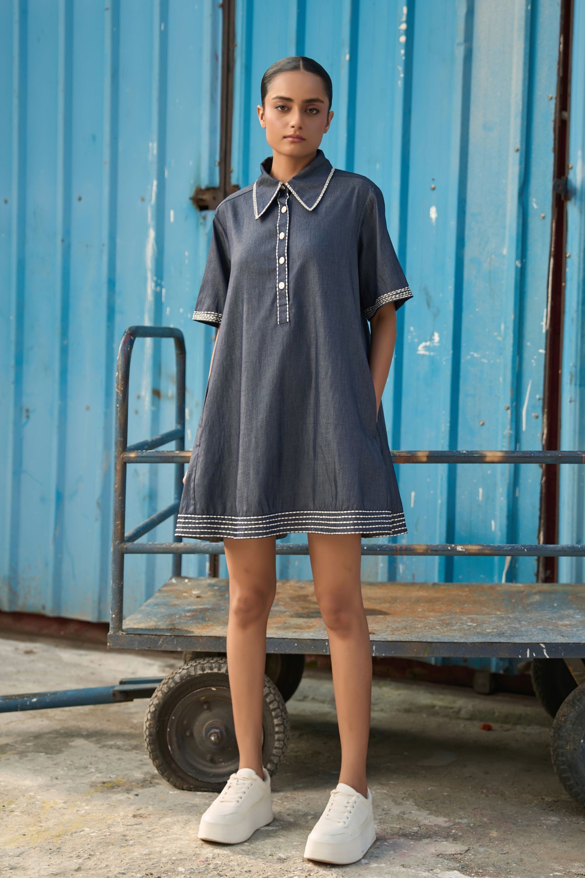 A-line Mini Dress