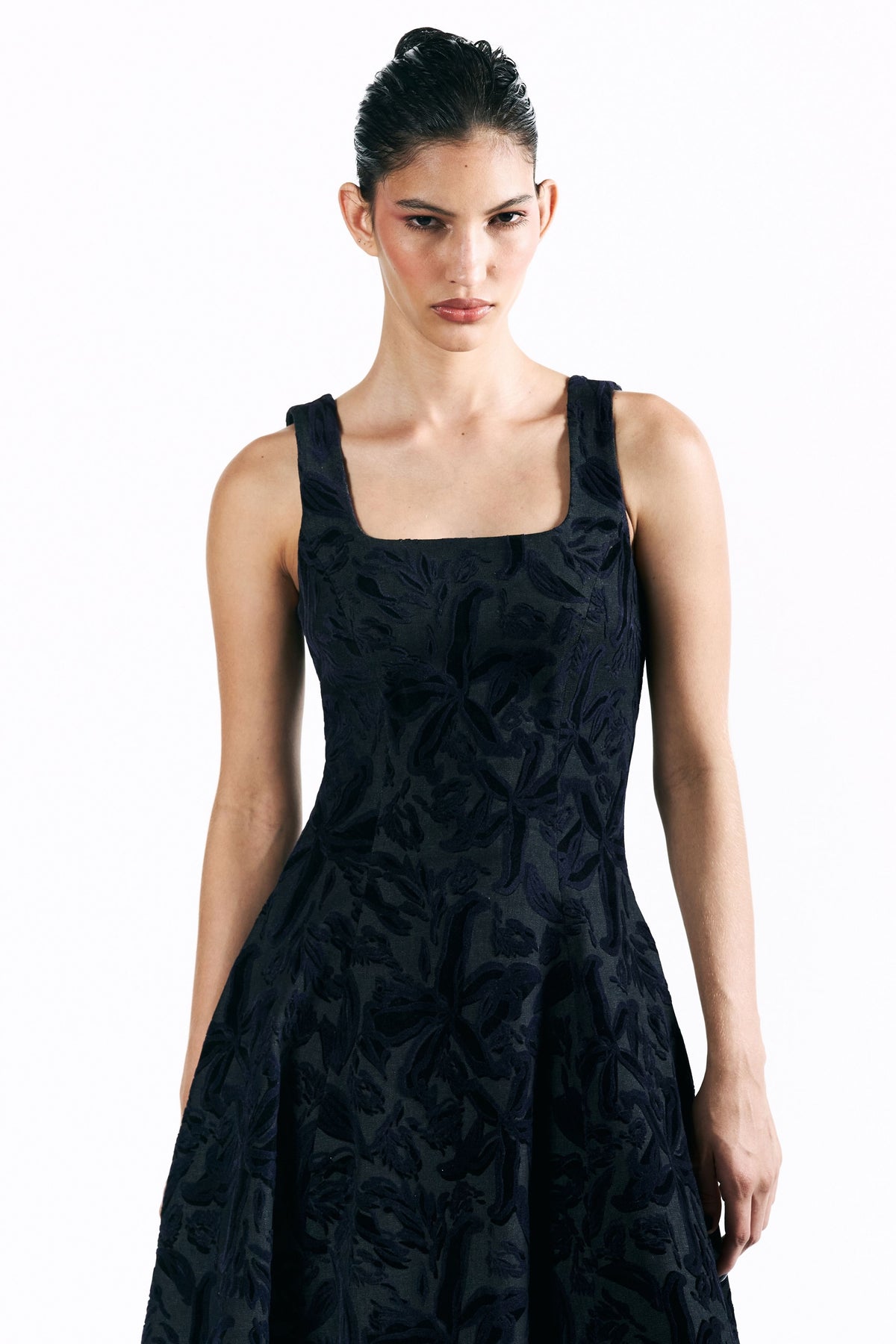 Velvet Blossom Dress