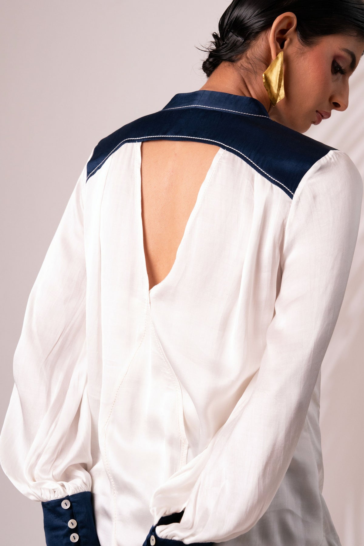 Benita  Back Cut-out Top