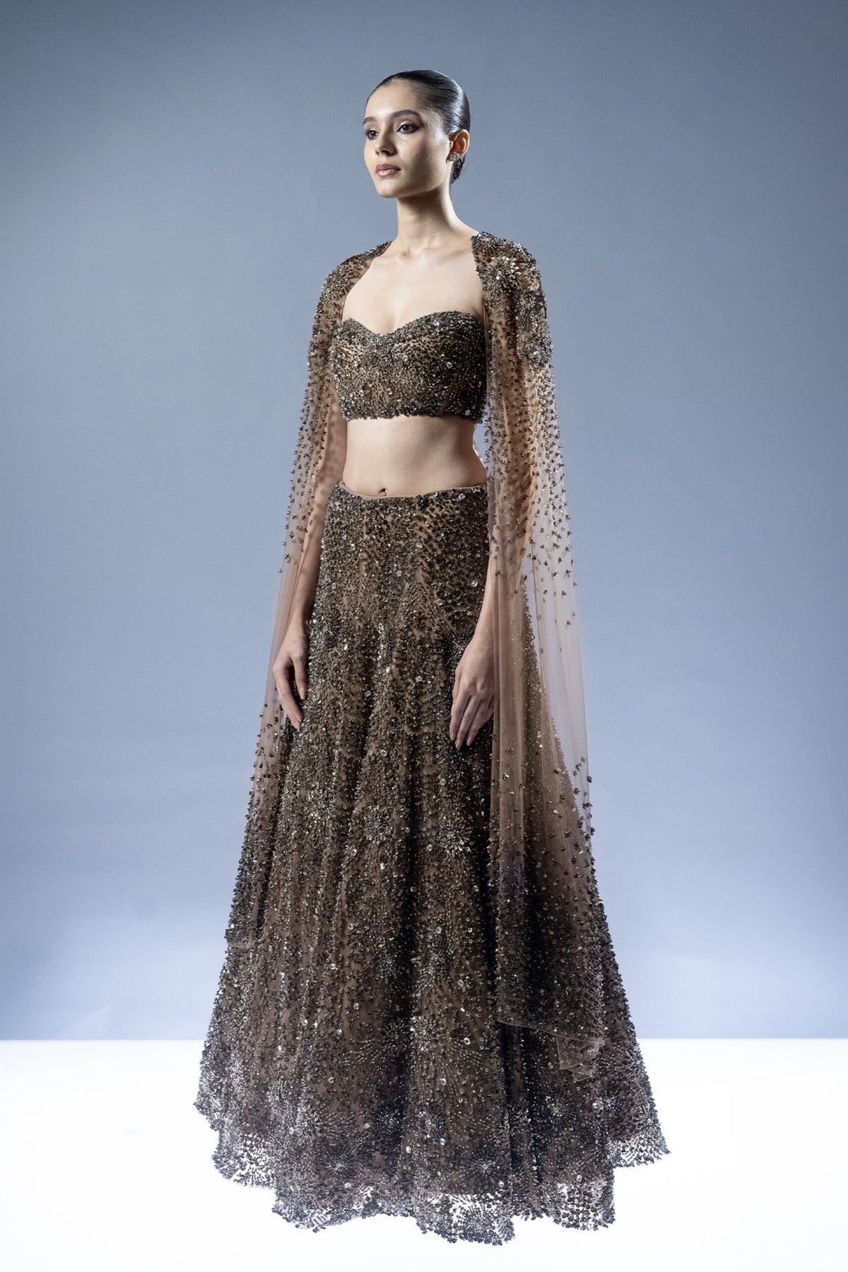 Sovereign Cape Lehenga