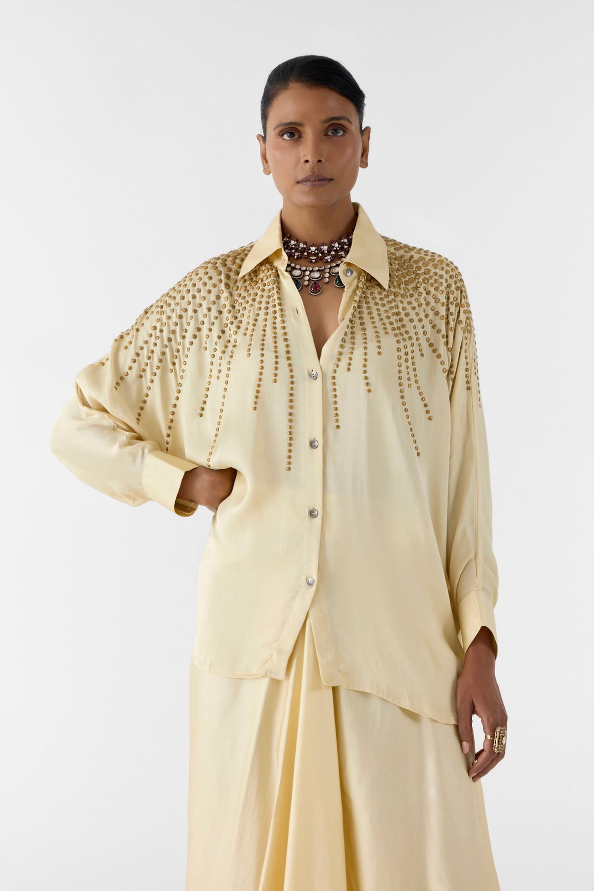 Pearl Studded Co-ord Set