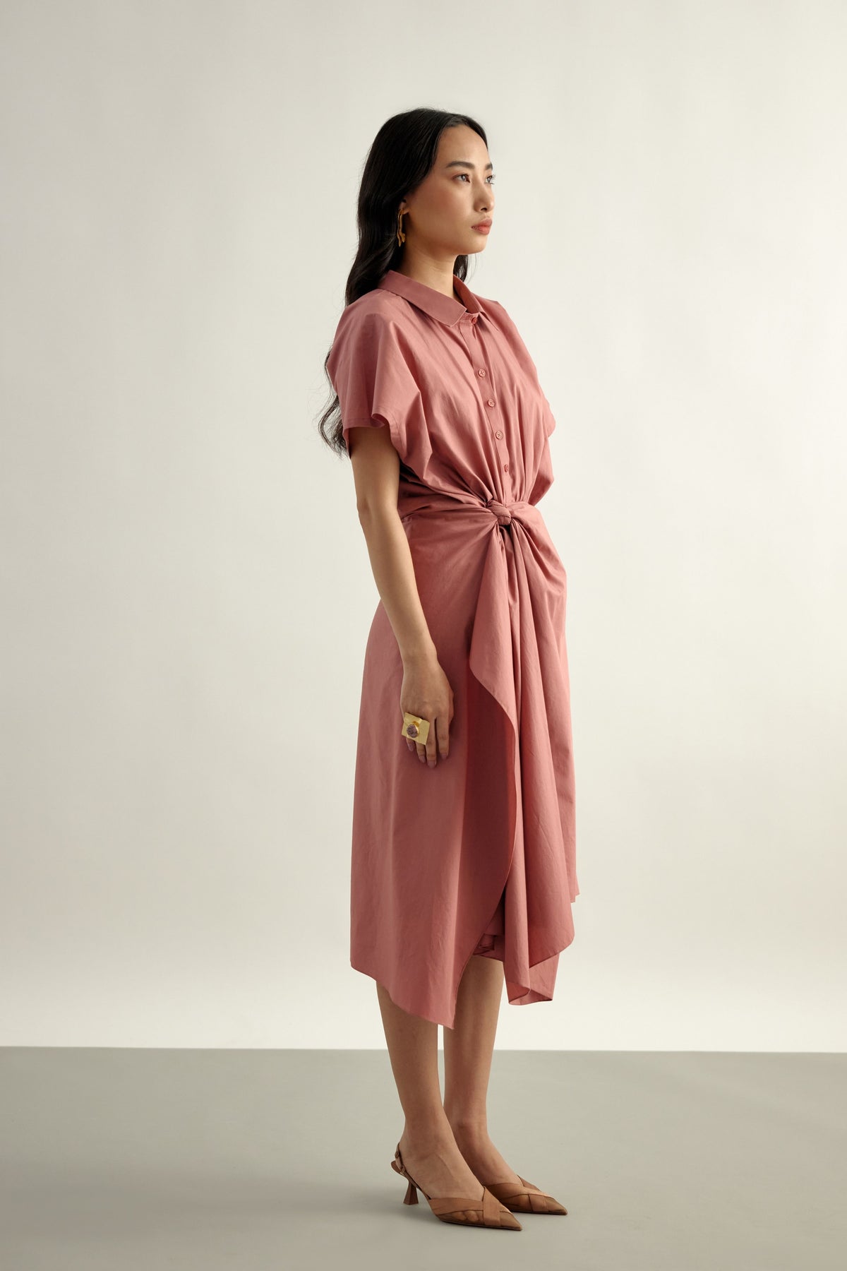 Echo Petal Layered Dress