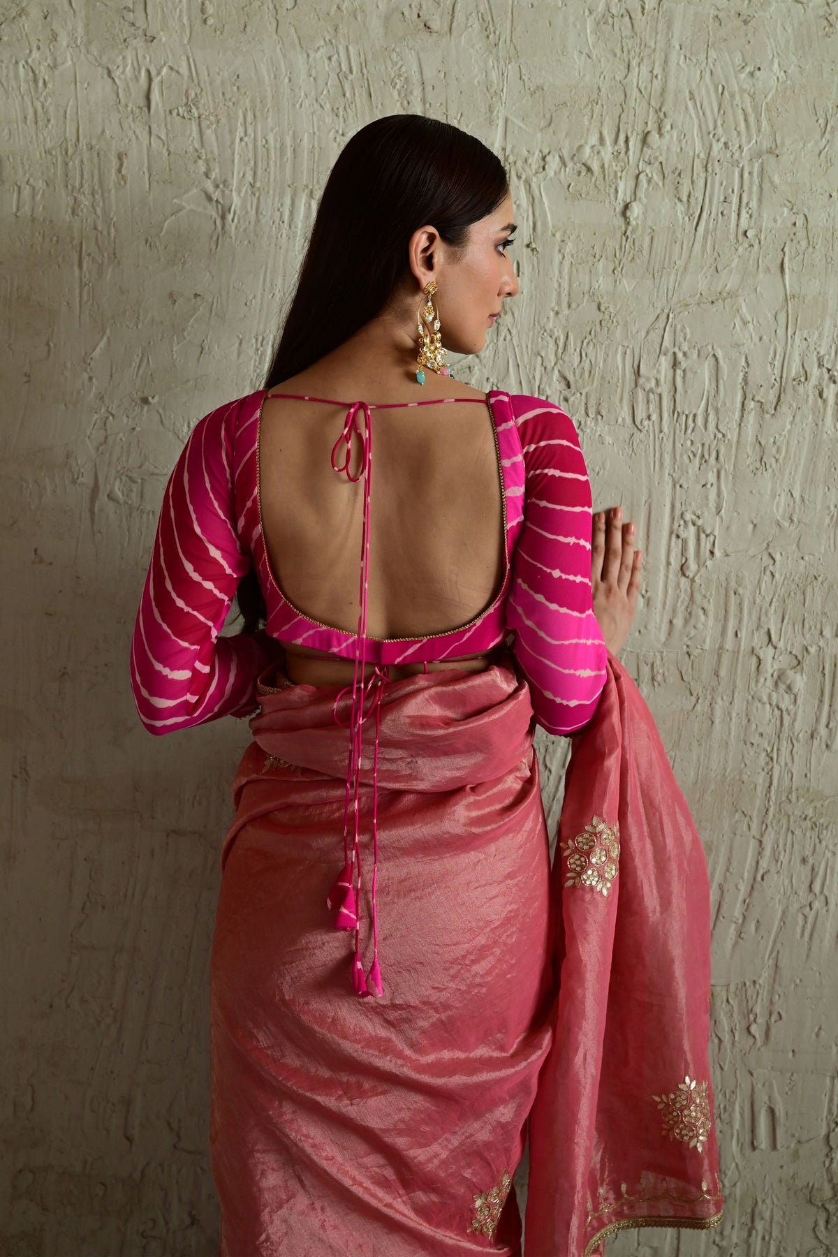 Blush Pink Madhuri Choli
