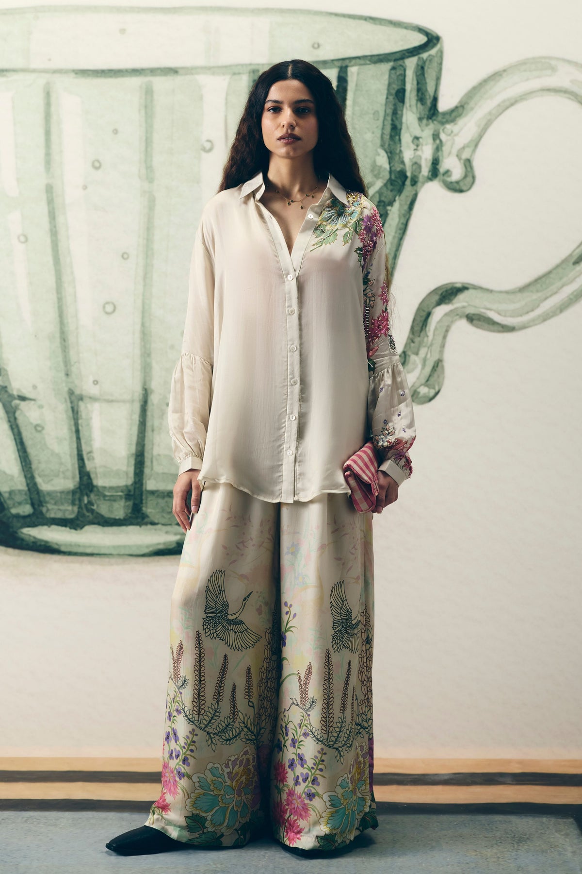 Aika Satin Co-ord Set