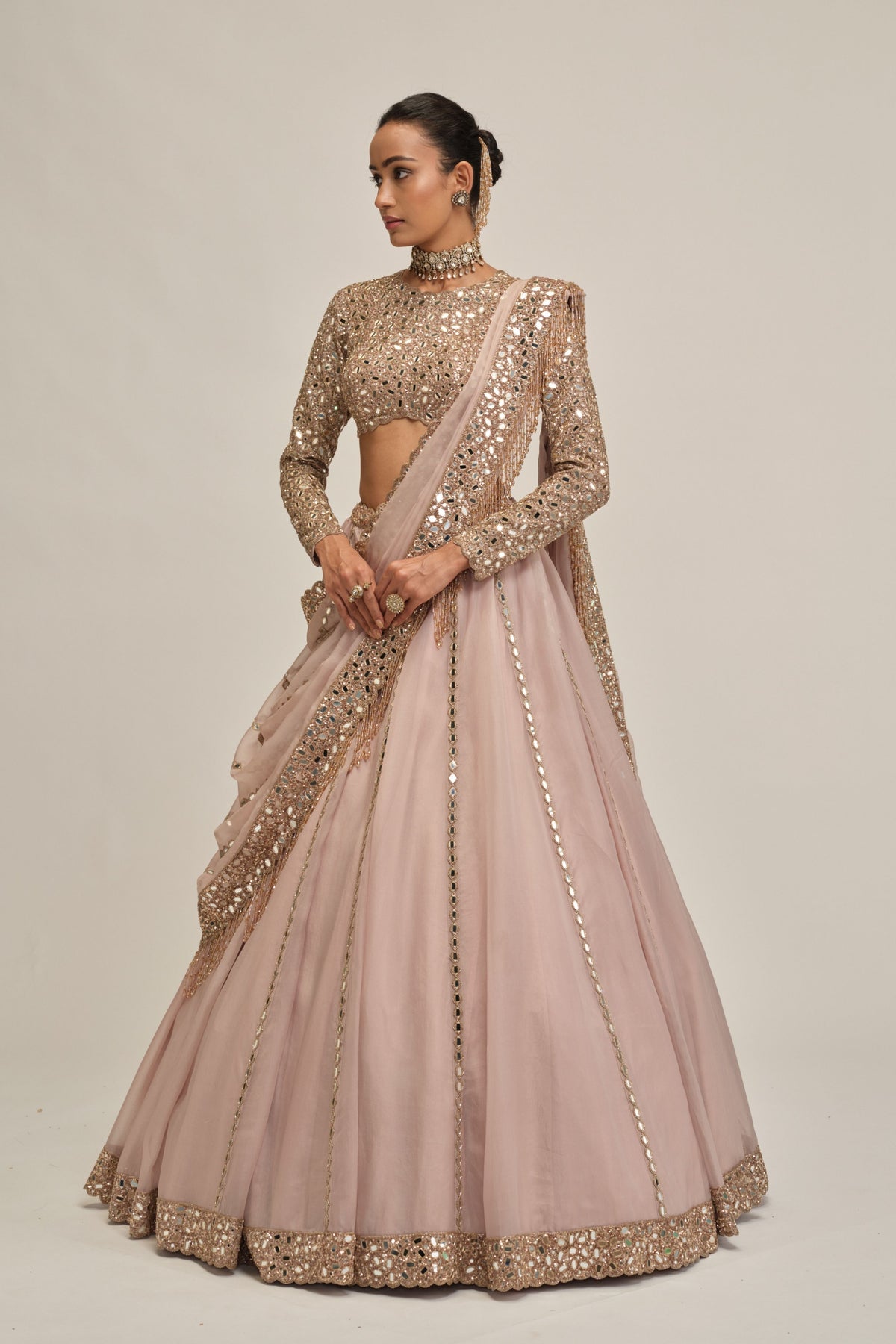Ash Lehenga Set