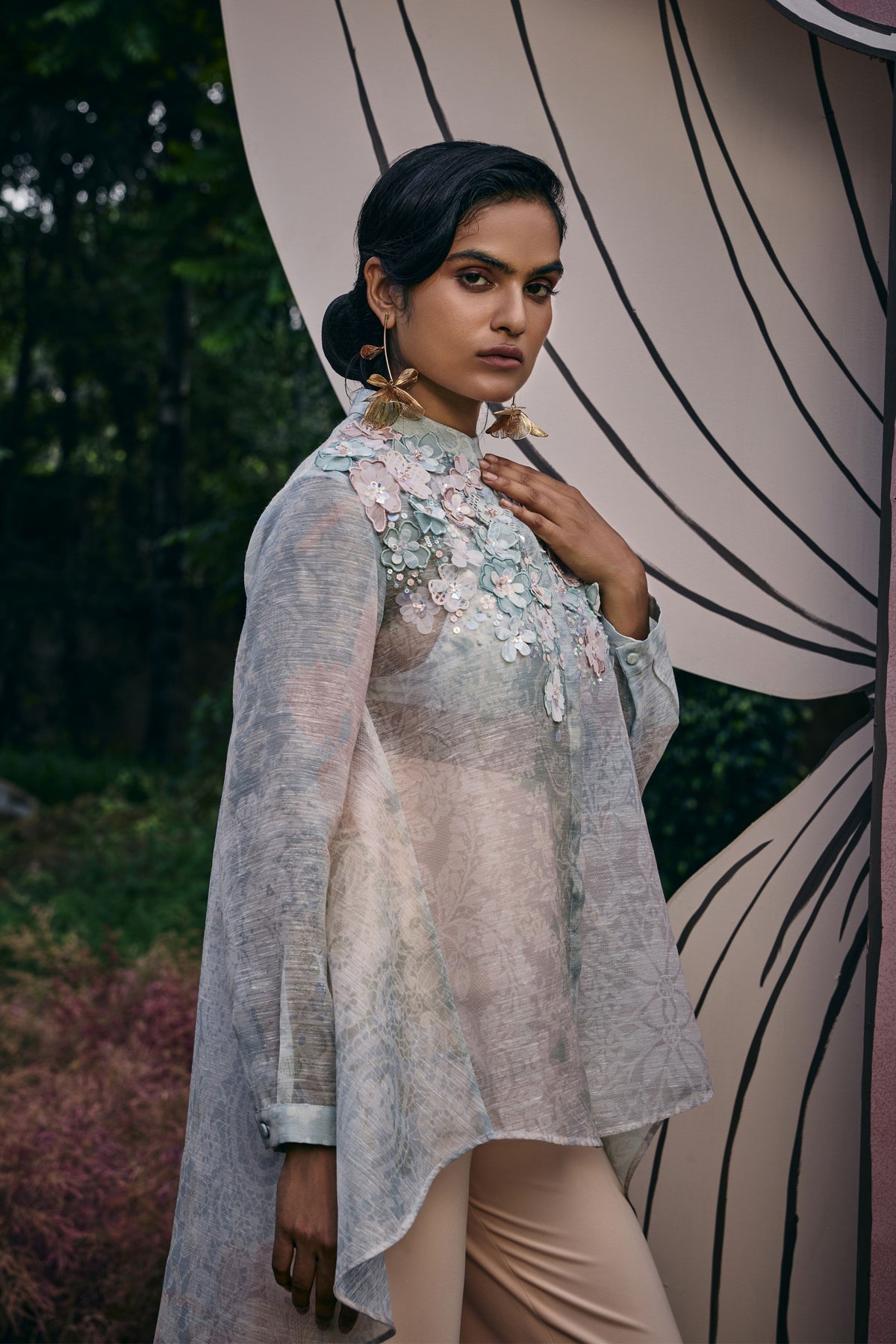 Maxim Embellished High-low Tunic