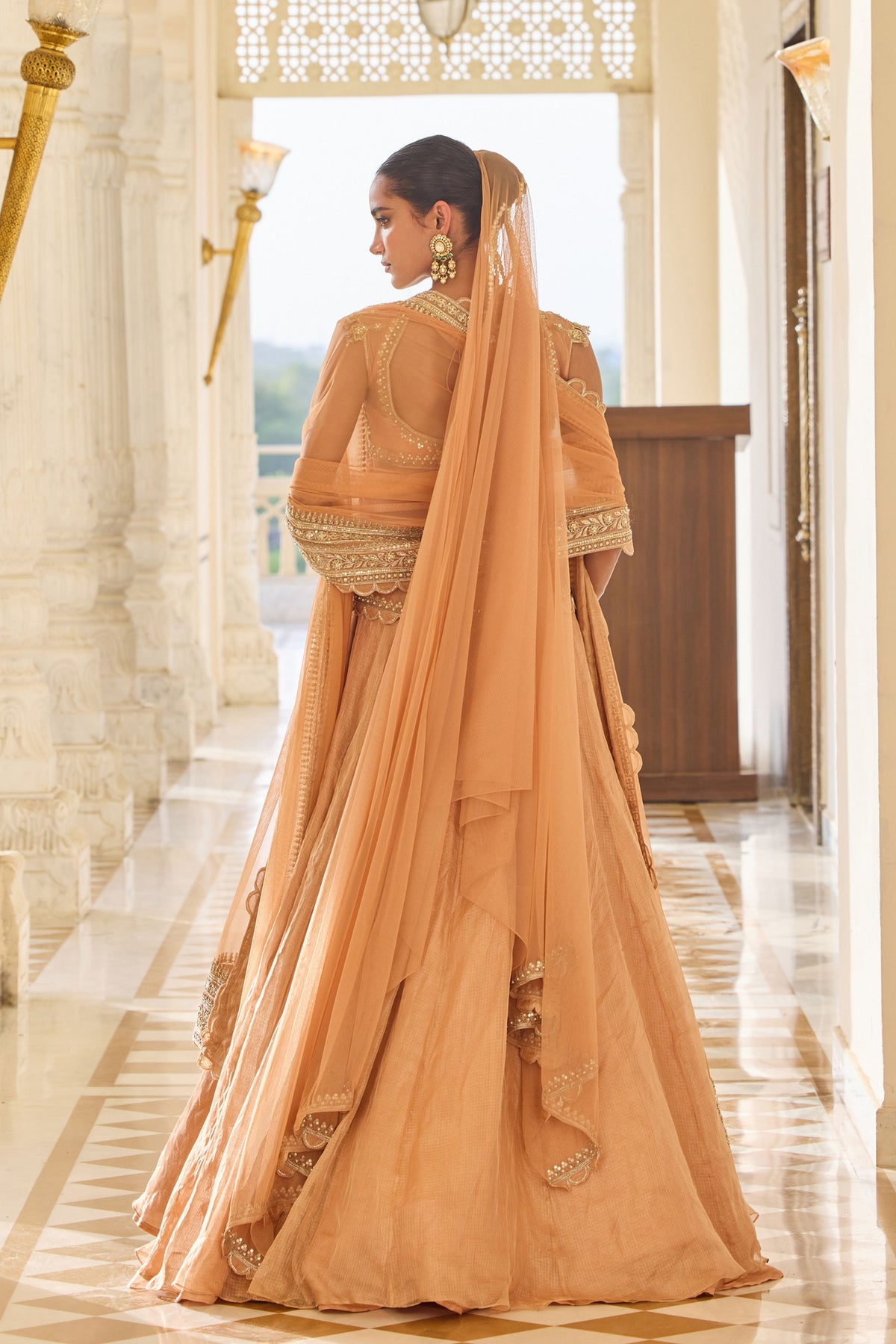 Lustre Lehenga Set