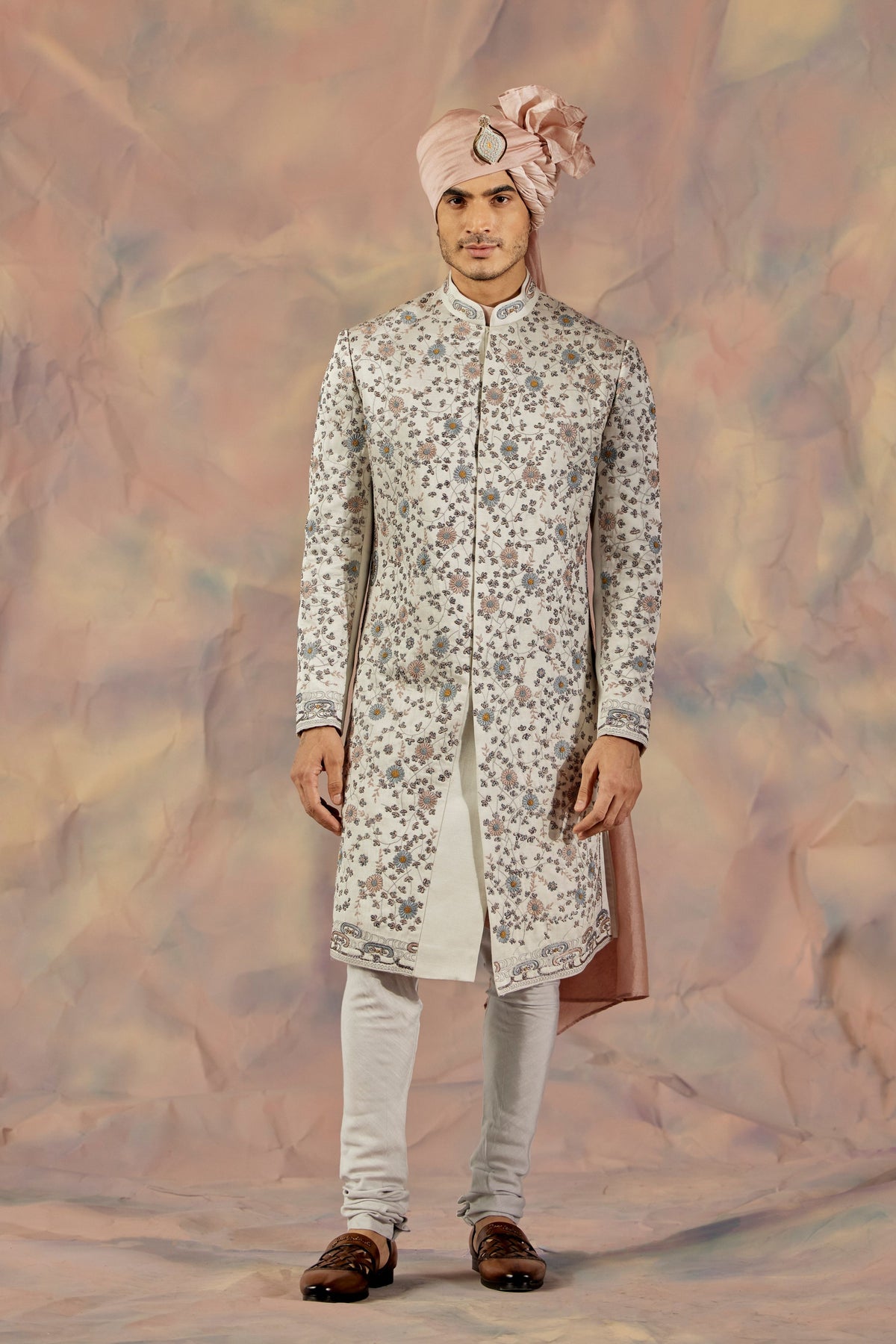 Silver Lining Sherwani Set