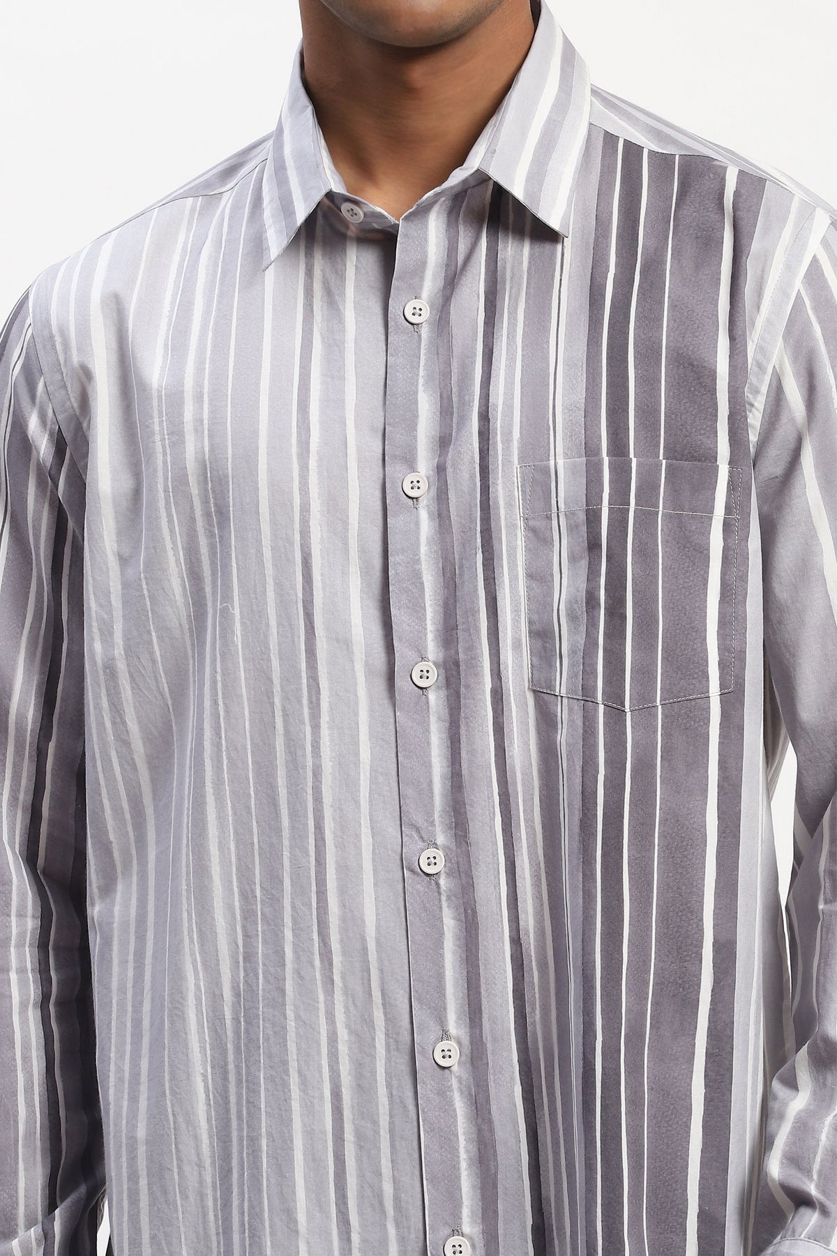 Watercolour Stripes Shirt