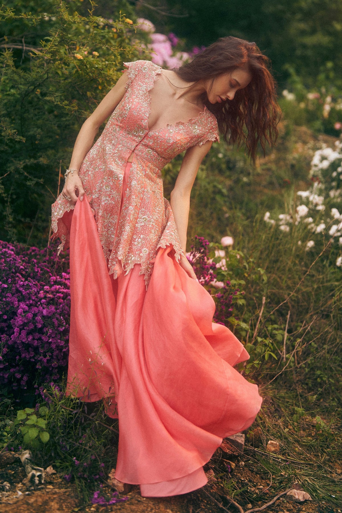 Ember Peplum Set